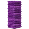 Happy Ending Edgeless Microfiber Towels, 16"x16" 12-Pack
