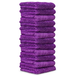 Happy Ending Edgeless Microfiber Towels, 16"x16" 12-Pack