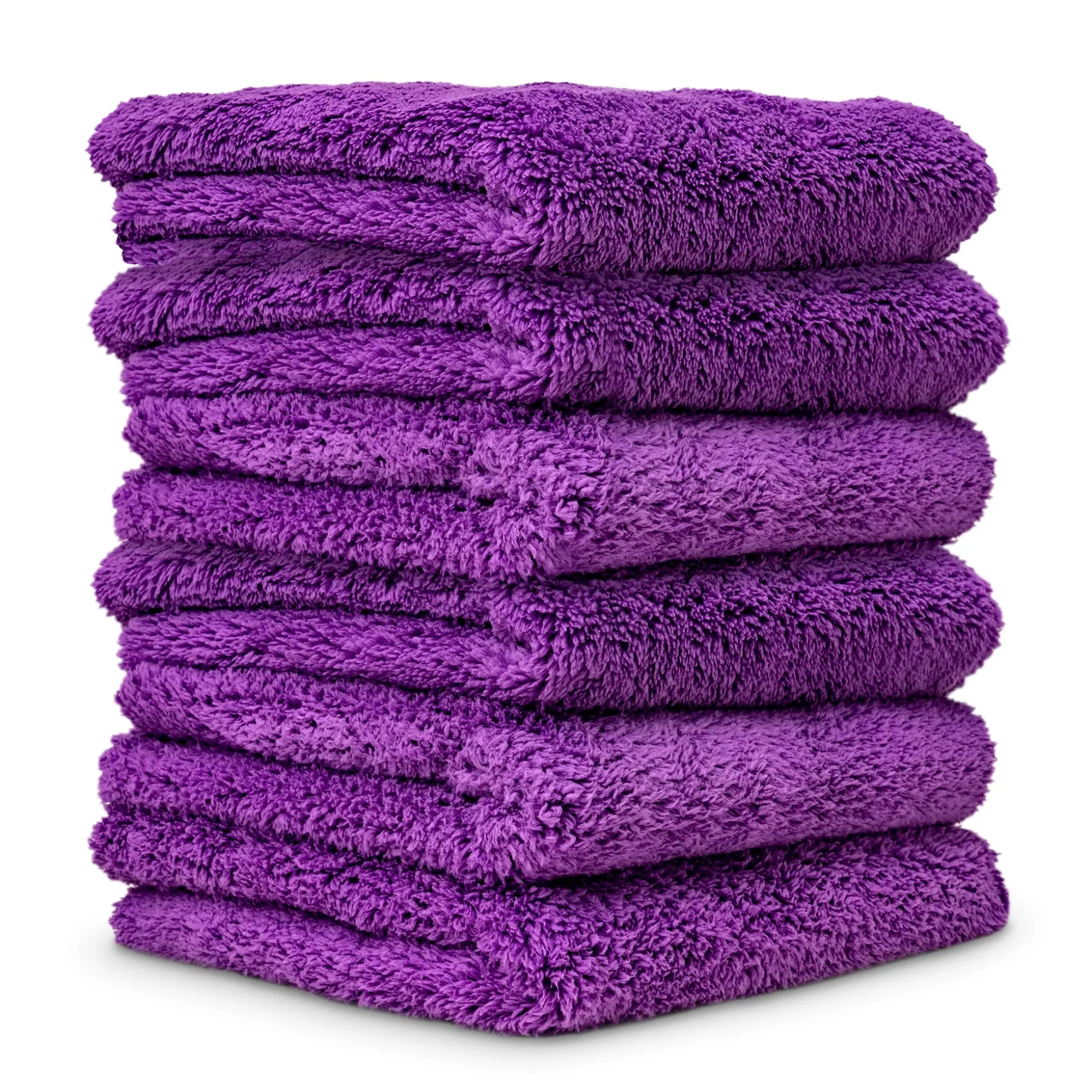 Happy Ending Edgeless Microfiber Towels, 16"x16" 6-Pack