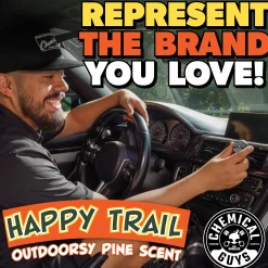 Happy Trail Outdoorsy Pine Vent Clip Air Freshener