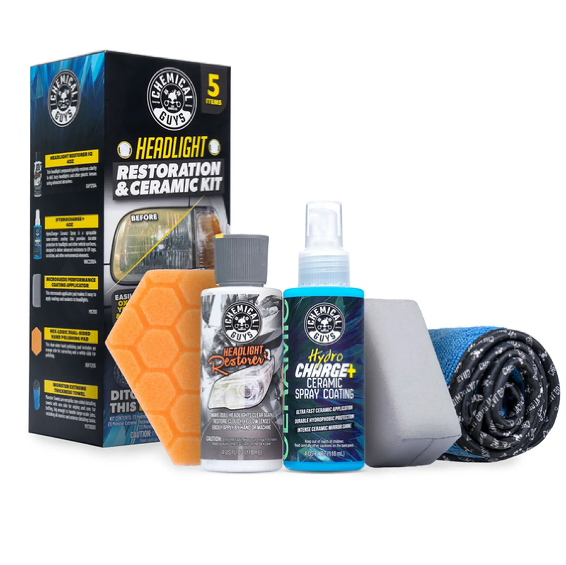 Headlight Restoration & Ceramic Kit