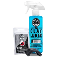 Heavy Duty Clay Bar & Luber Synthetic Lubricant Kit Bundle