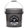 Heavy Duty Ultra Clear Detailing Bucket, 4.25 Gal, Smoked Obsidian Black