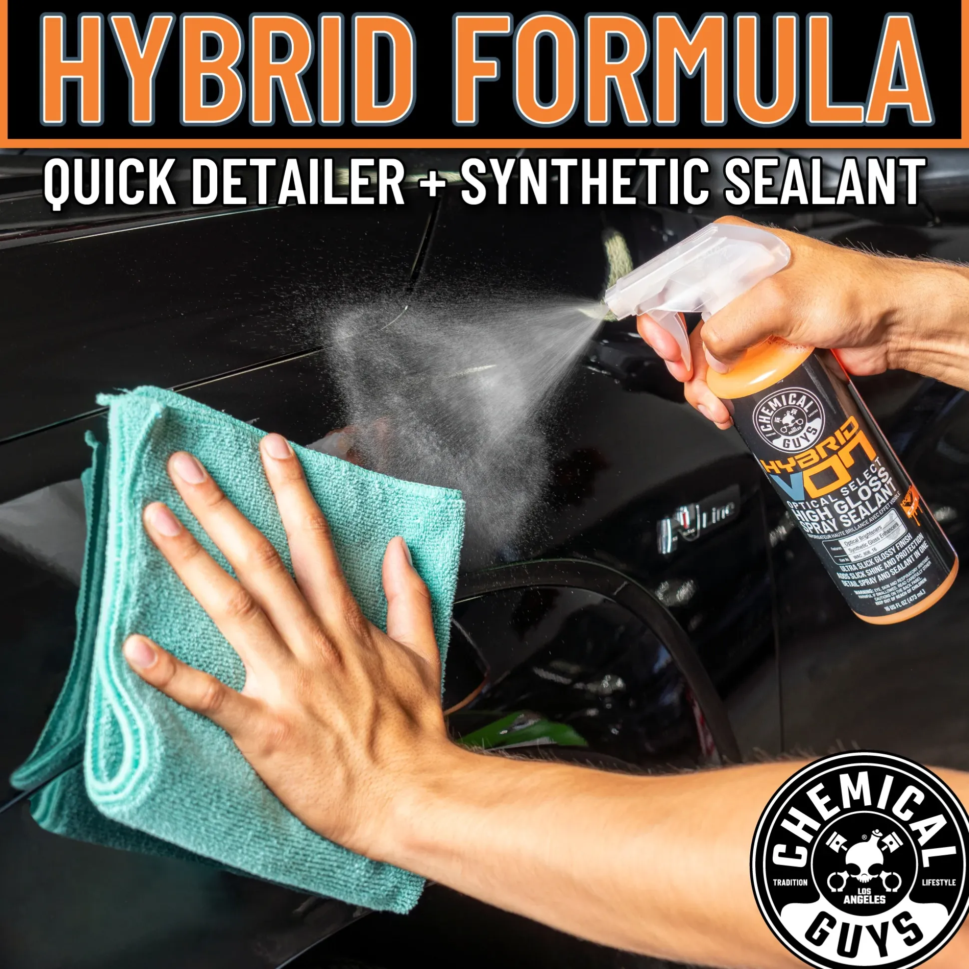Hybrid V07 Optical Select High Gloss Spray Sealant And Quick Detail Spray