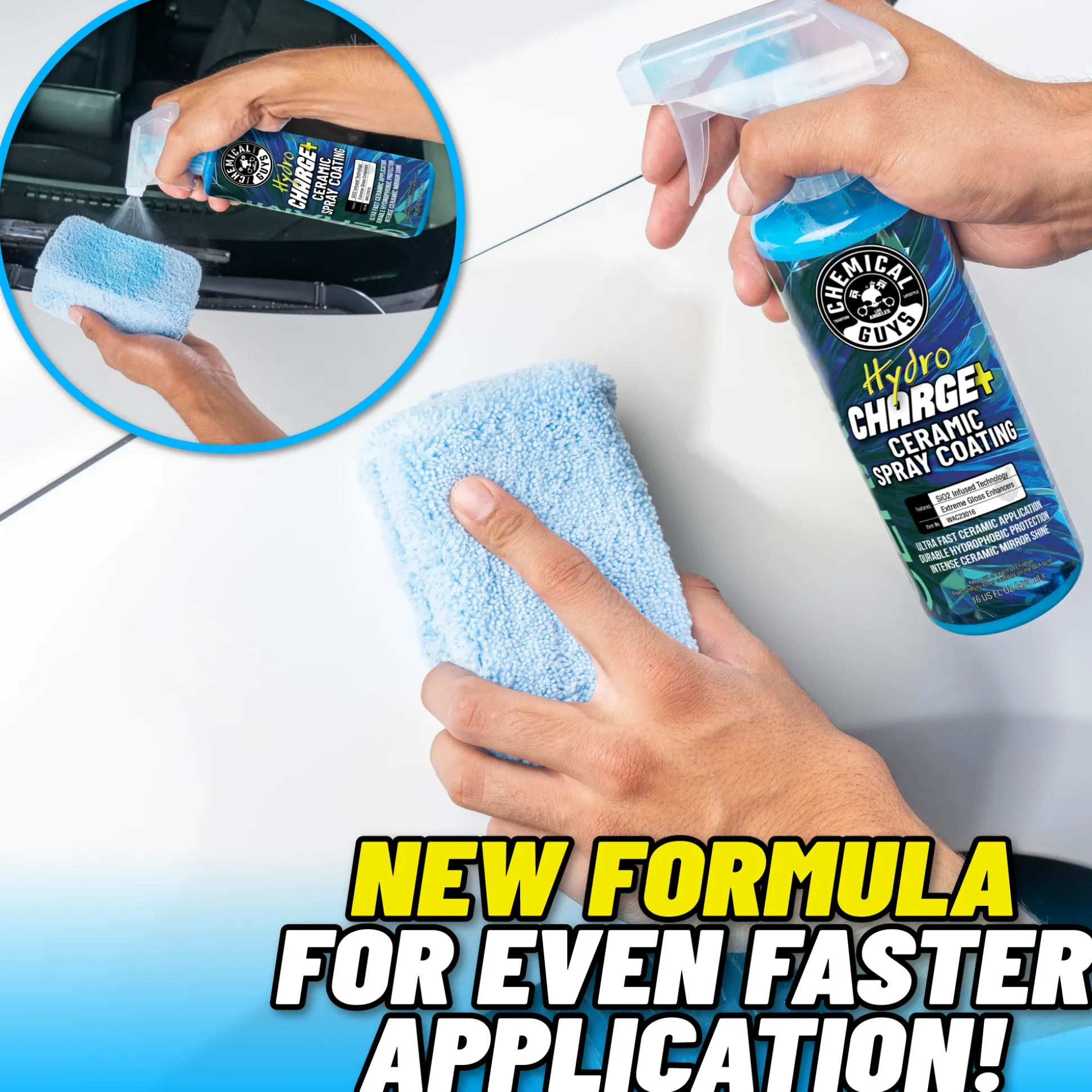 HydroCharge+ Ceramic Spray Coating