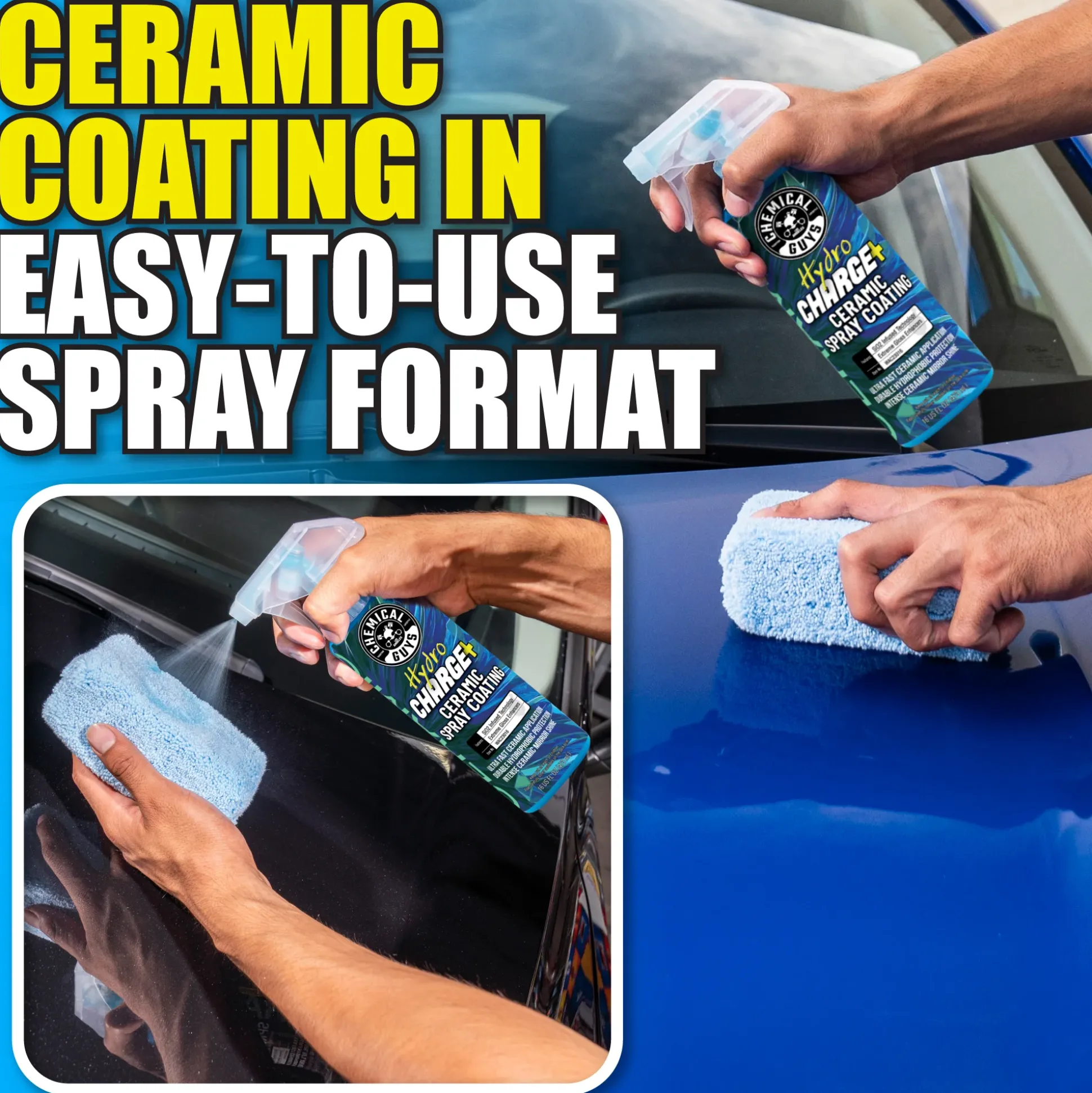 HydroCharge+ Ceramic Spray Coating