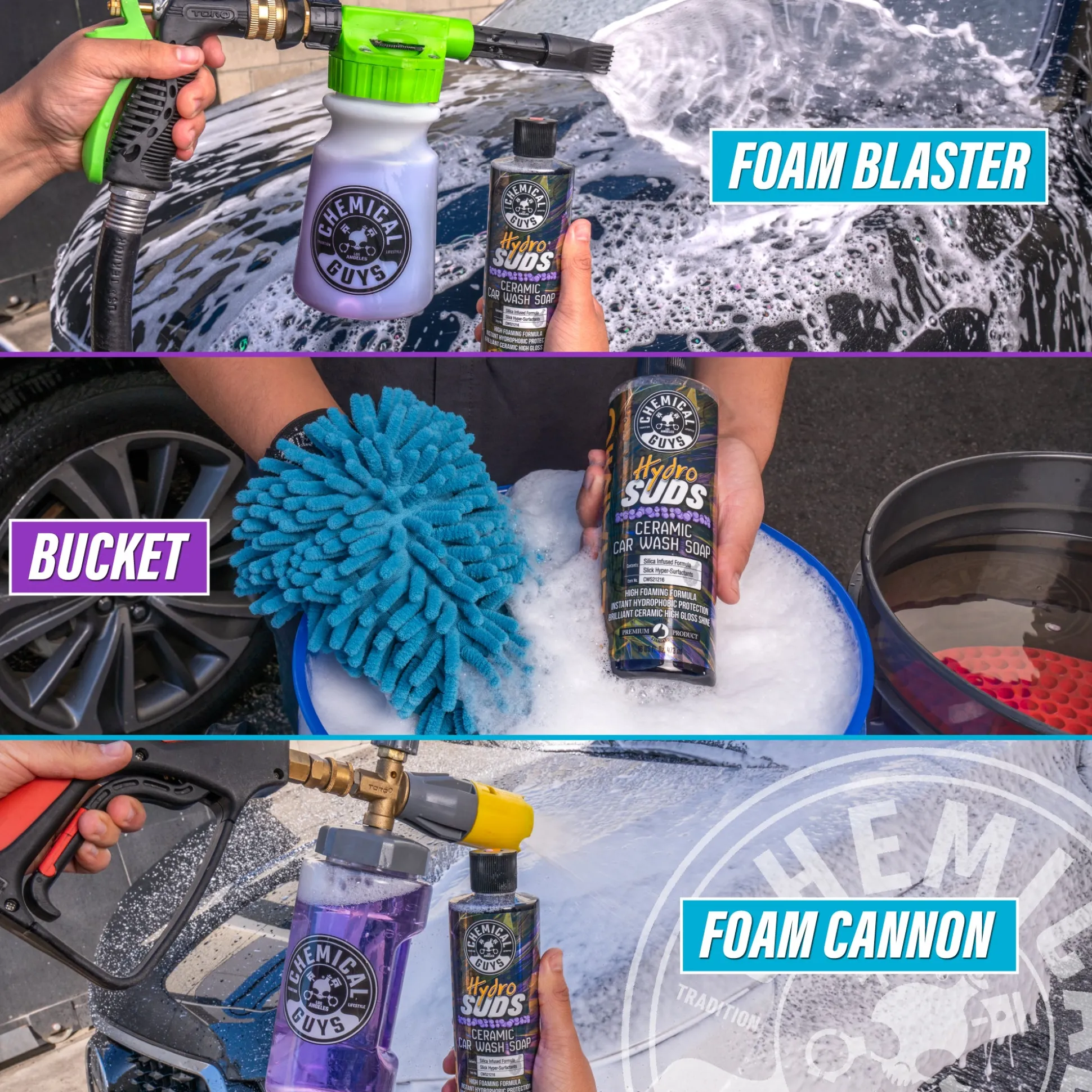 HydroSuds Ceramic Car Wash Soap