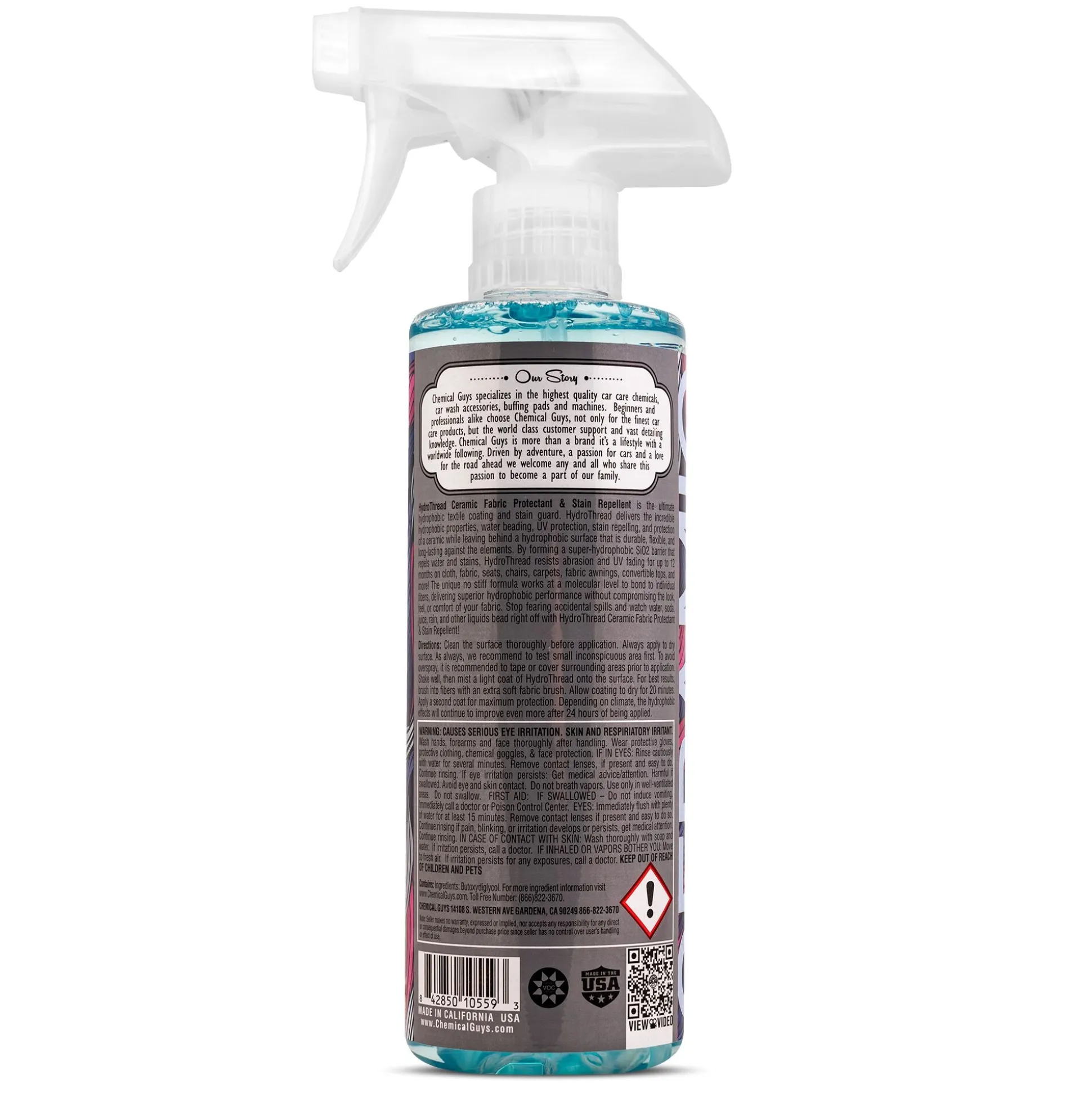 HydroThread Ceramic Fabric Protectant & Stain Repellent