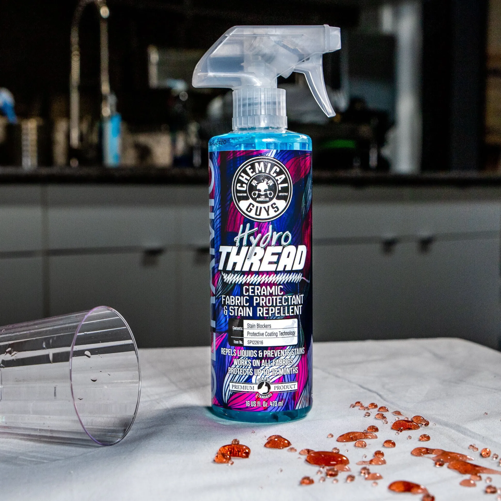 HydroThread Ceramic Fabric Protectant & Stain Repellent