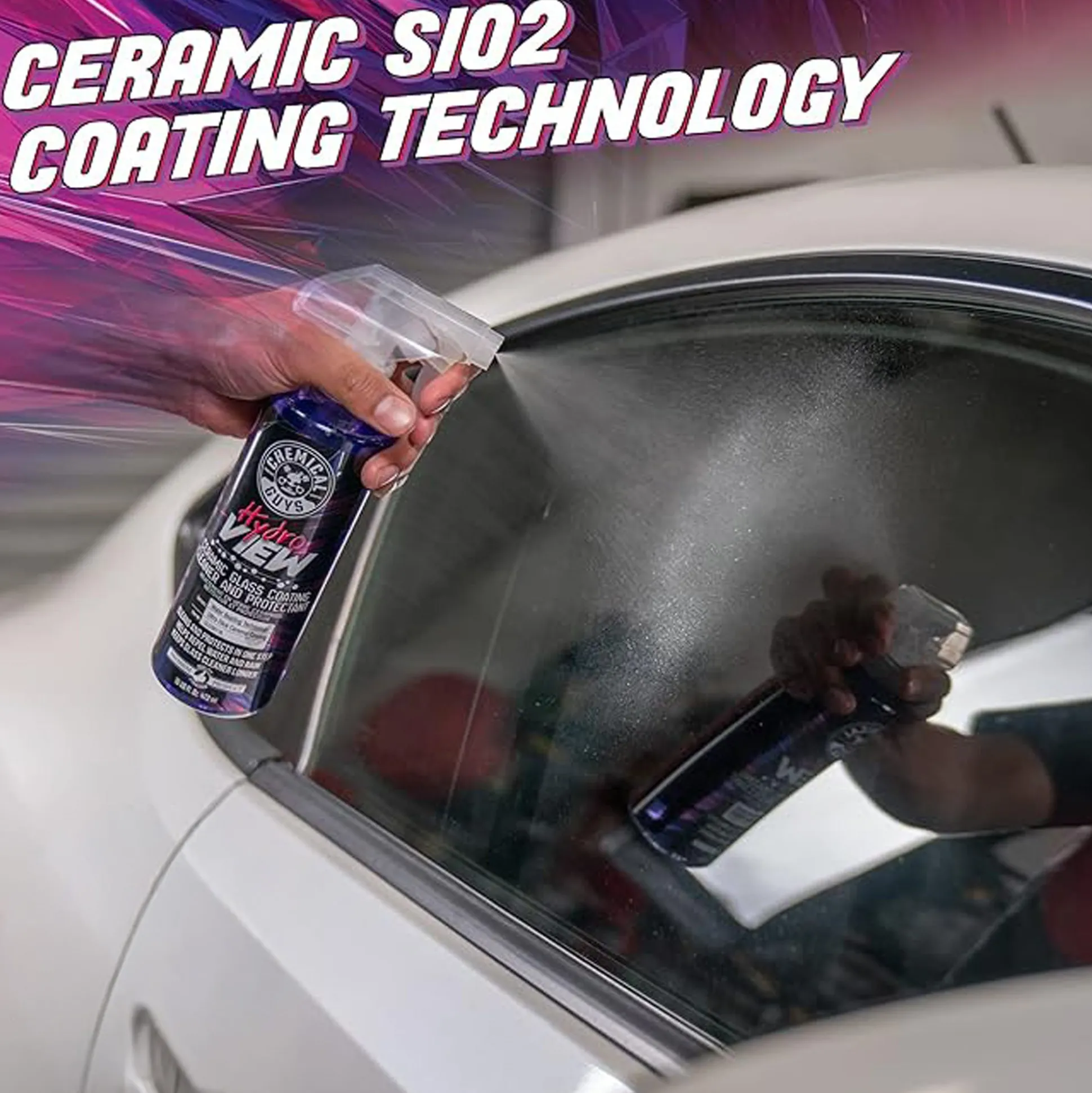 HydroView Ceramic Glass Cleaner & Coating
