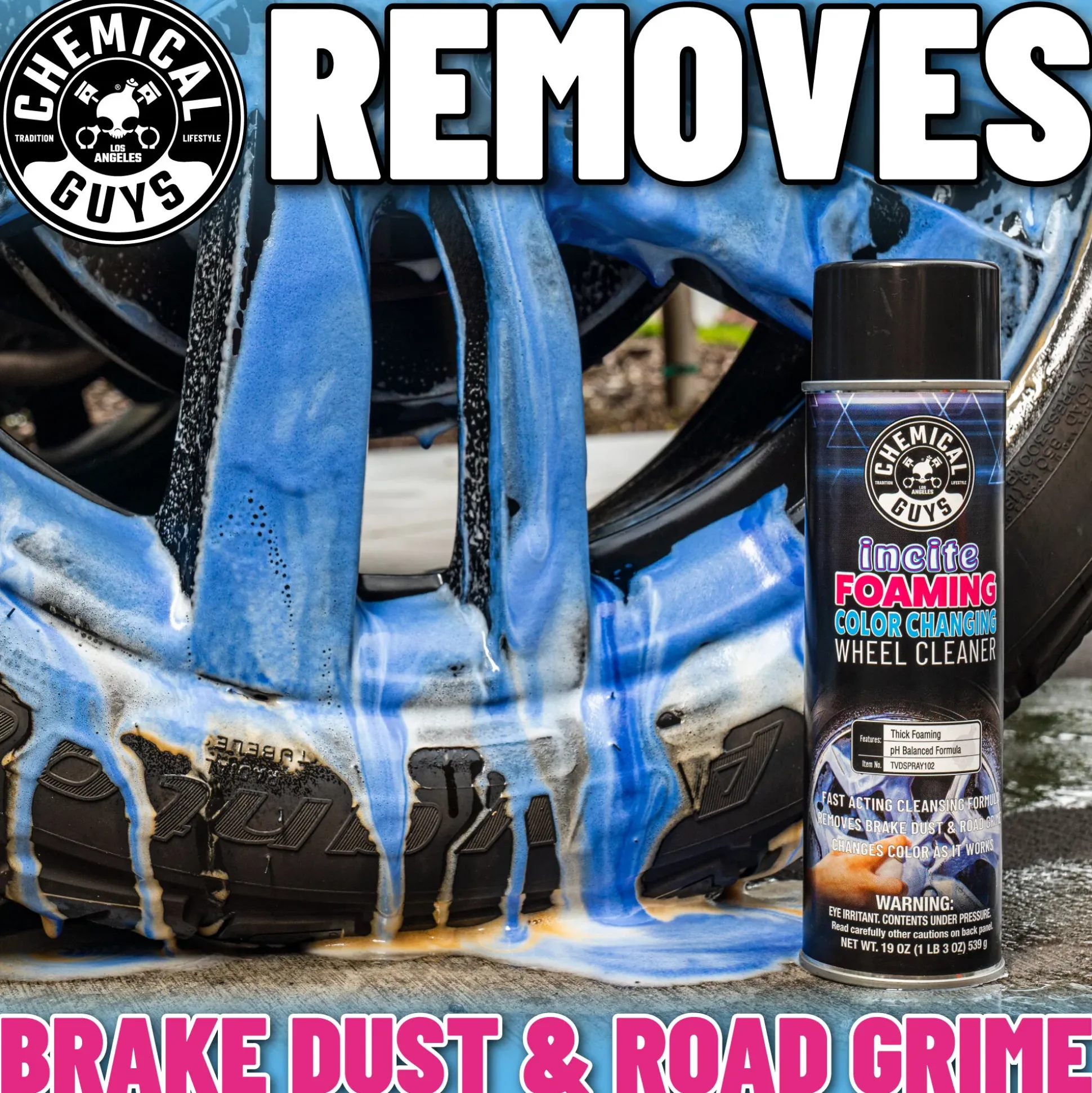Incite Foaming Wheel Cleaner