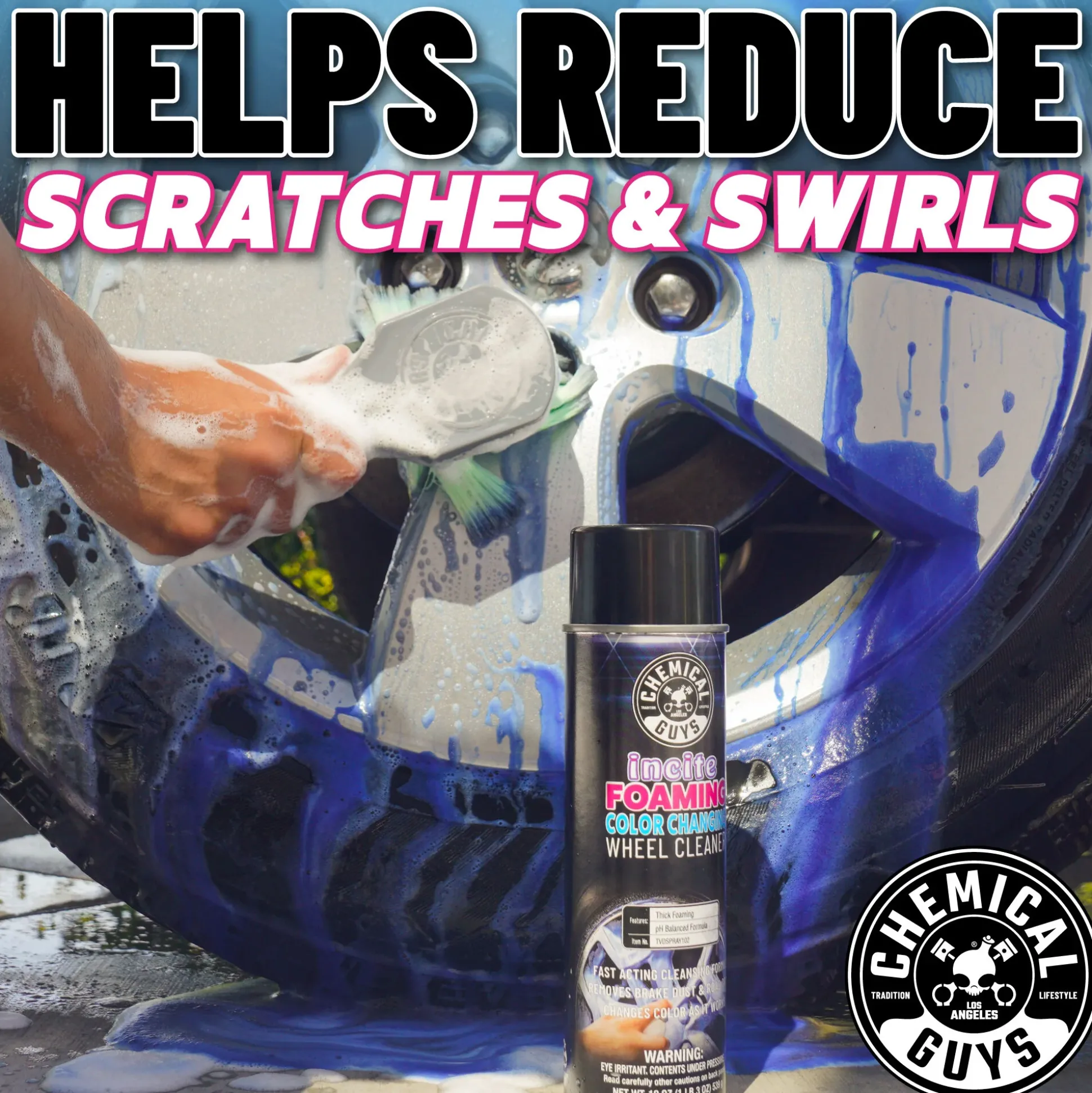Incite Foaming Wheel Cleaner