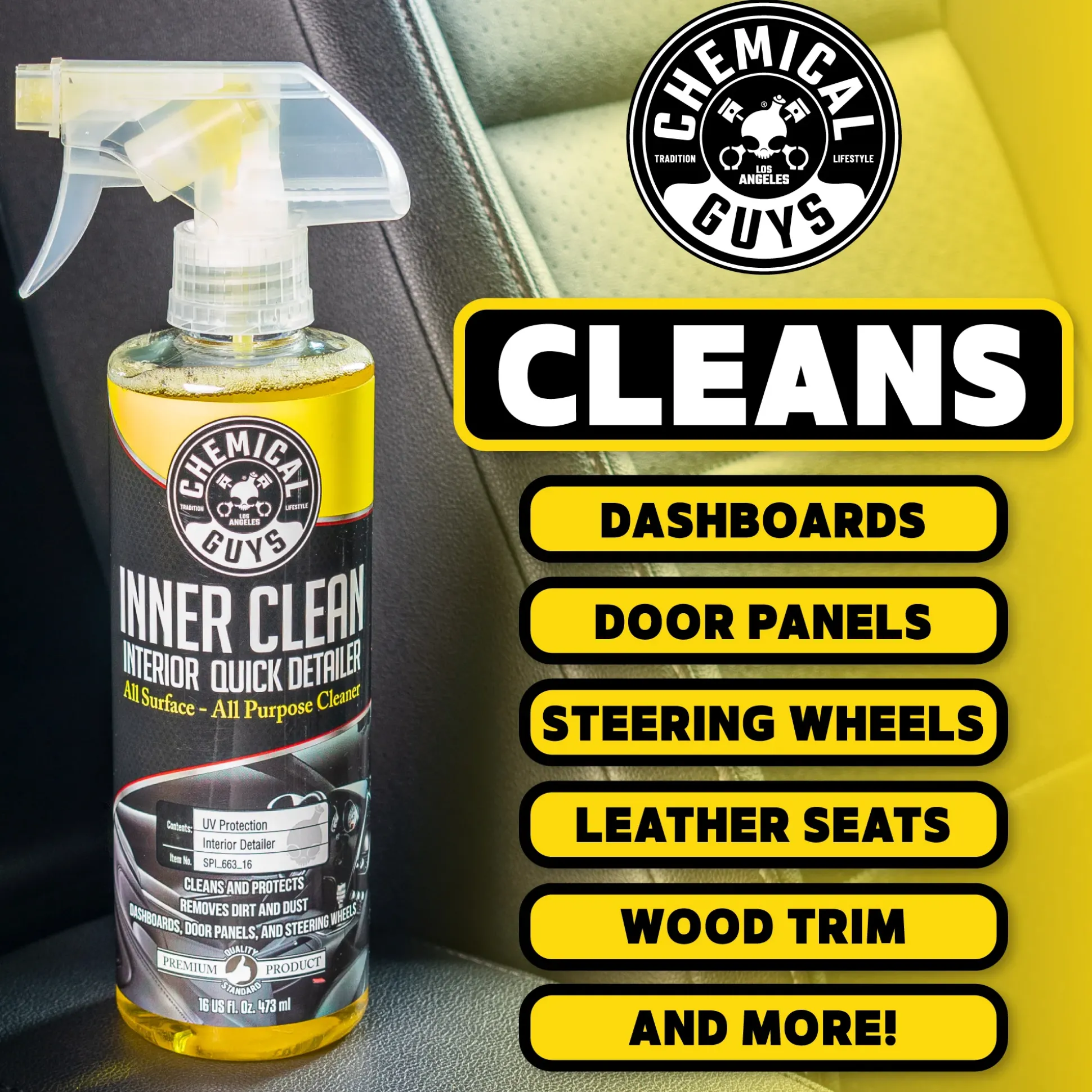Inner Clean Interior Quick Detailer & Protectant