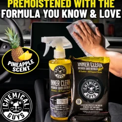 Inner Clean Interior Quick Detailer & Protectant Car Wipes