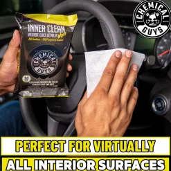 Inner Clean Interior Quick Detailer & Protectant Car Wipes