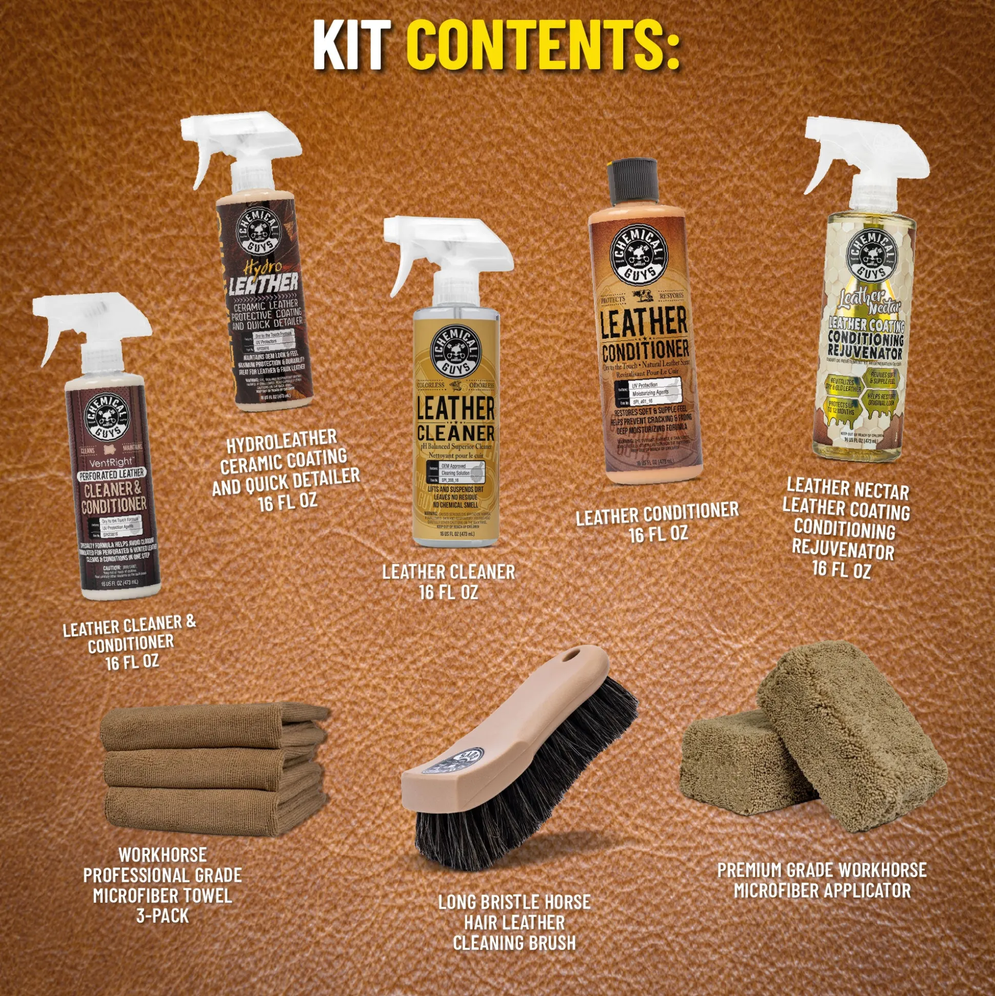 Leather Care Arsenal Kit