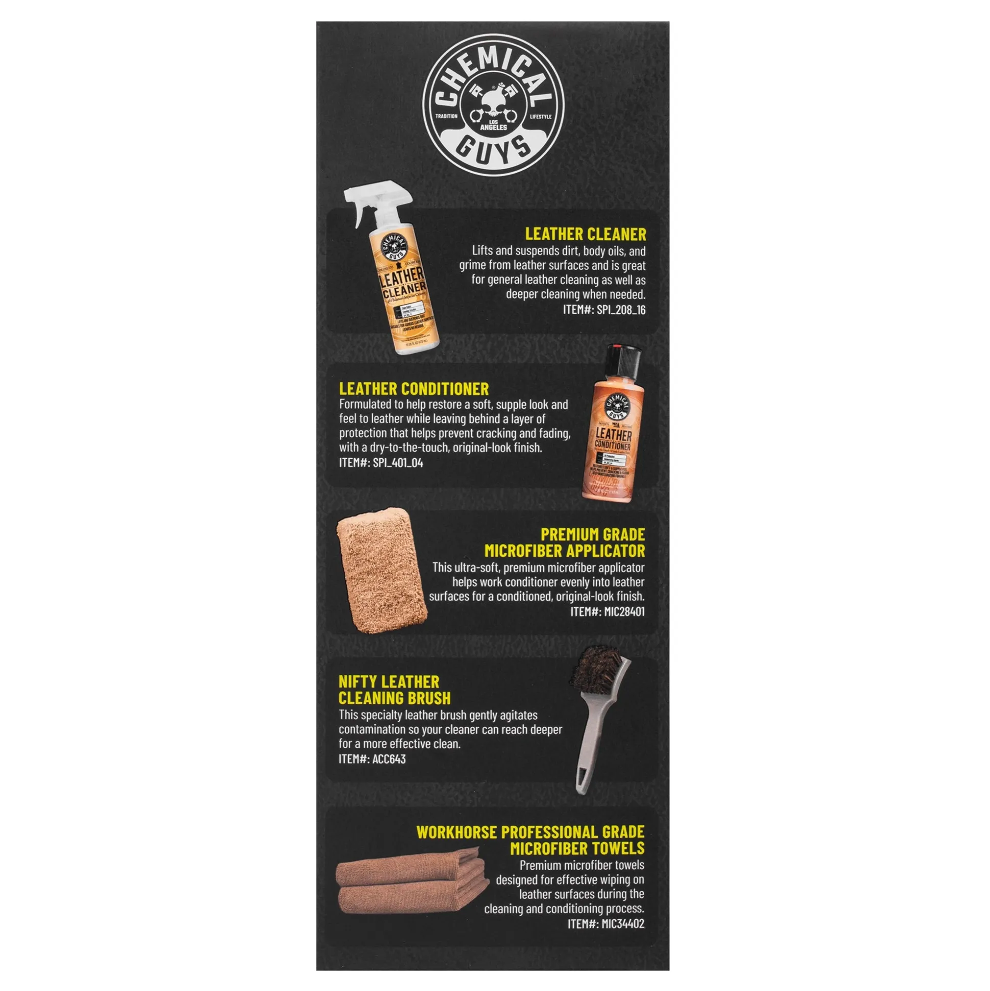 Leather Care Essentials Kit