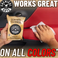 Leather Cleaner Wipes