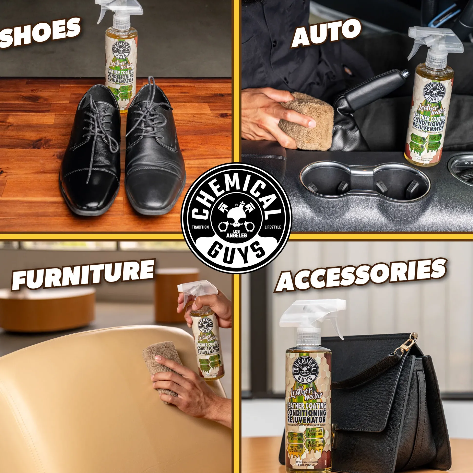 Leather Nectar Leather Coating Conditioning Rejuvenator