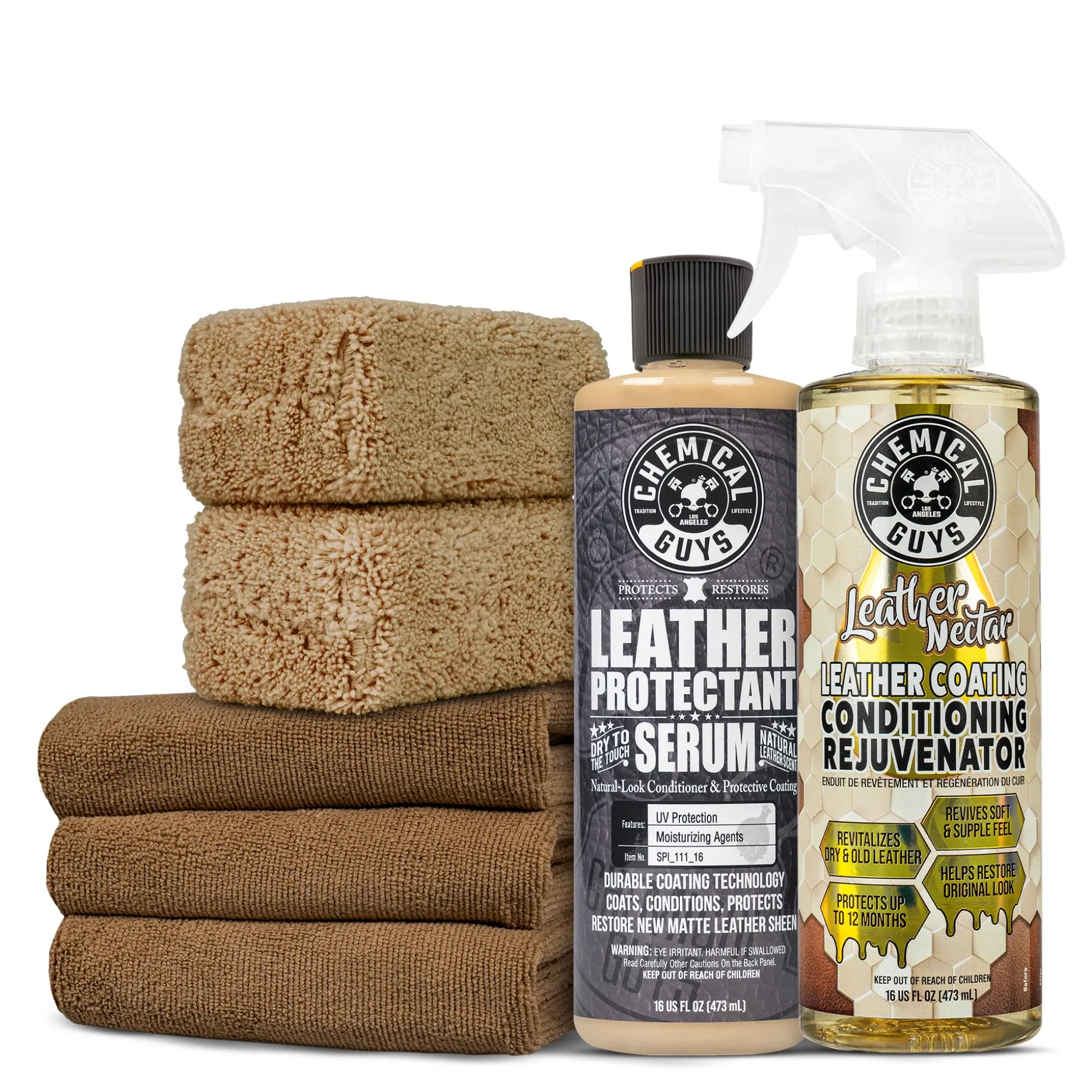 Leather Rejuvenate & Protect Kit