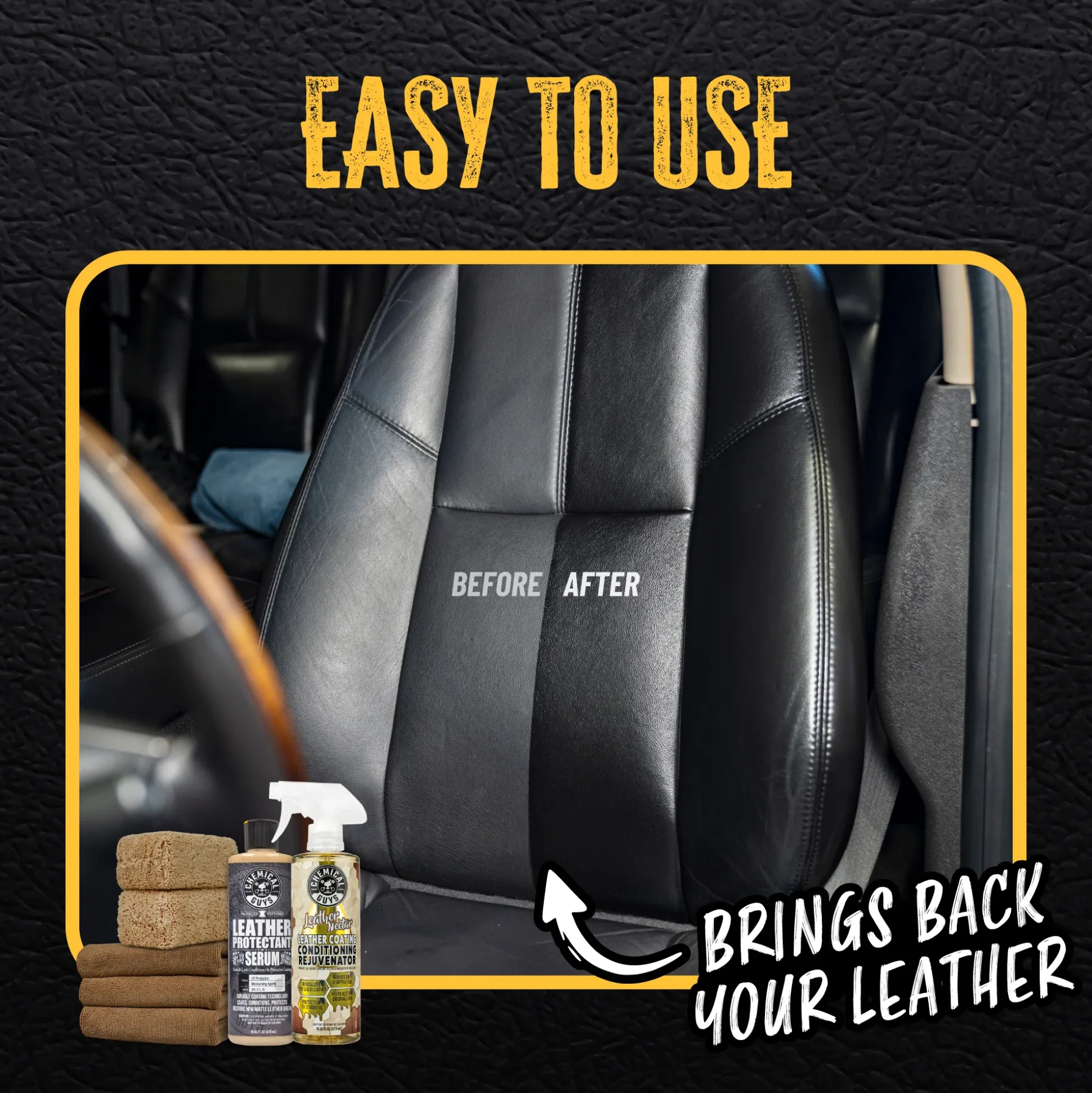 Leather Rejuvenate & Protect Kit