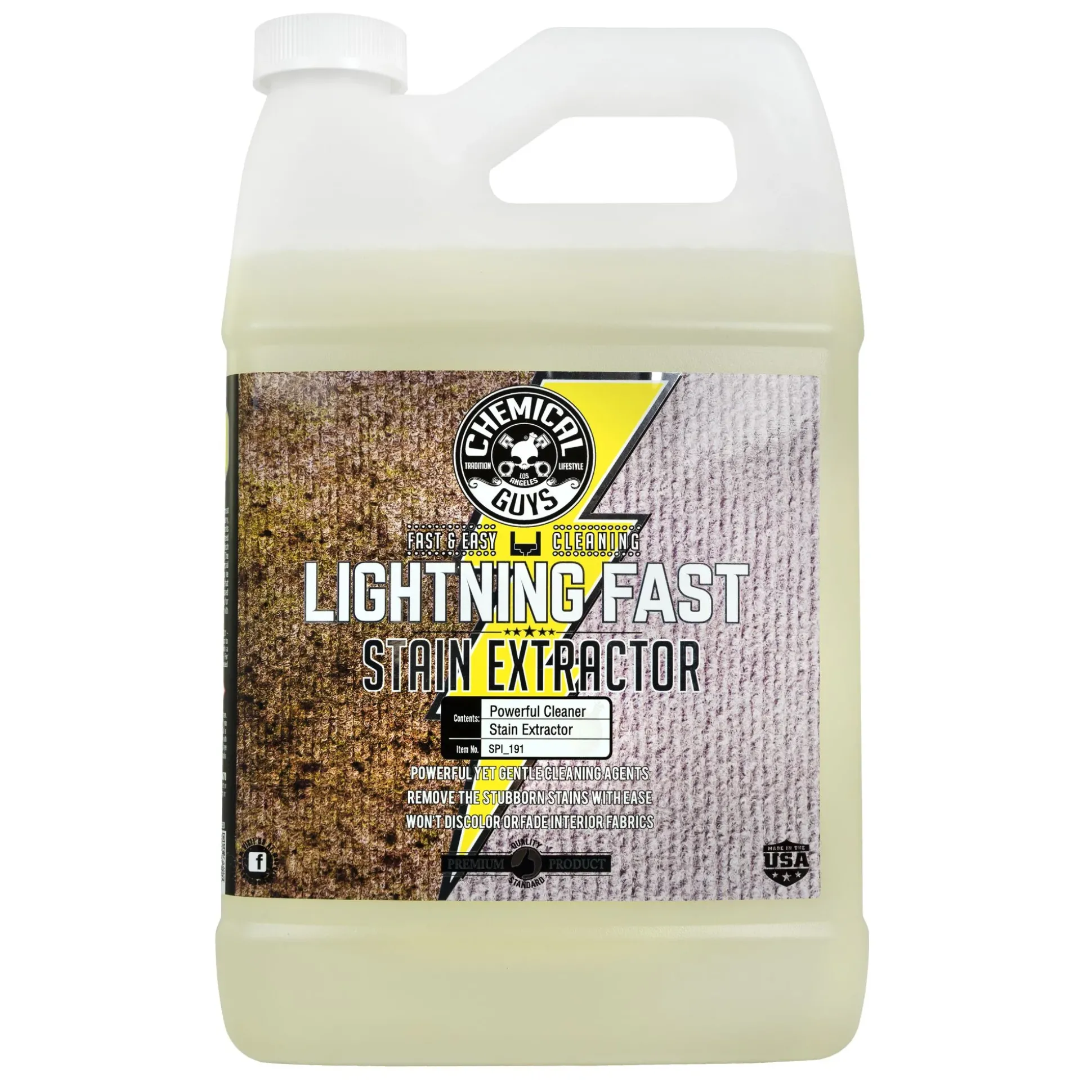 Lightning Fast Stain Extractor for Fabric