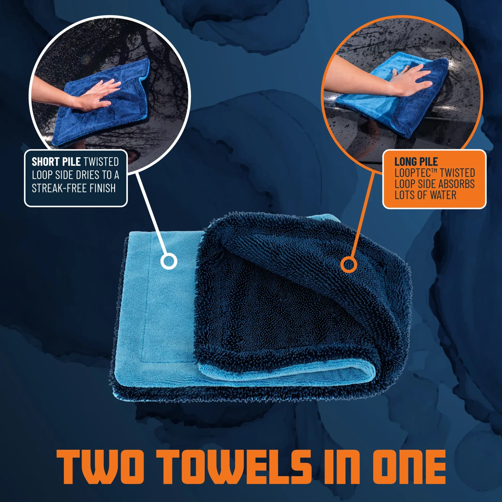 Little Megalodon Multi-Purpose Microfiber Towel 2-Pack