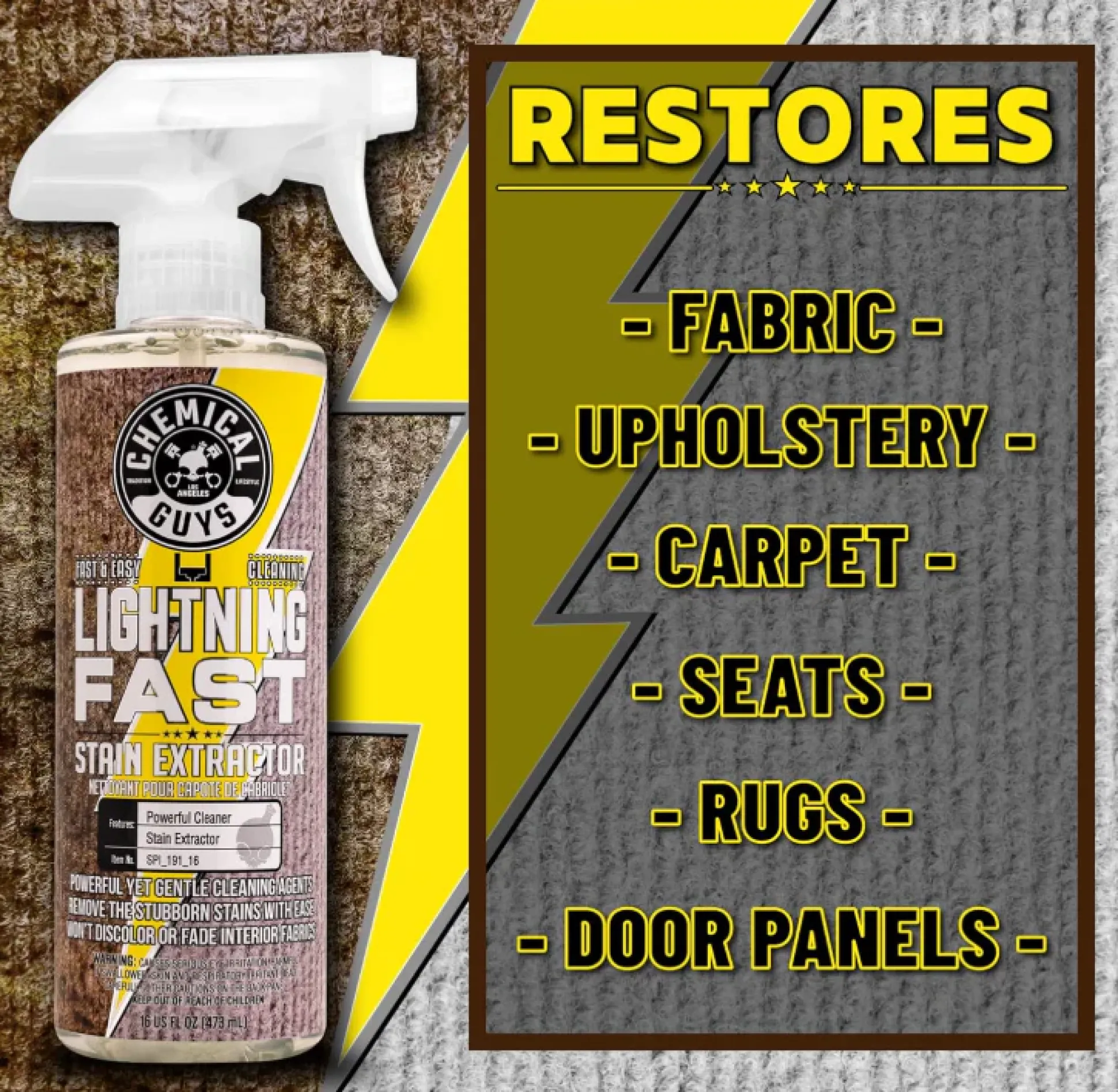 Medium Duty Spinner Stain Removal Kit
