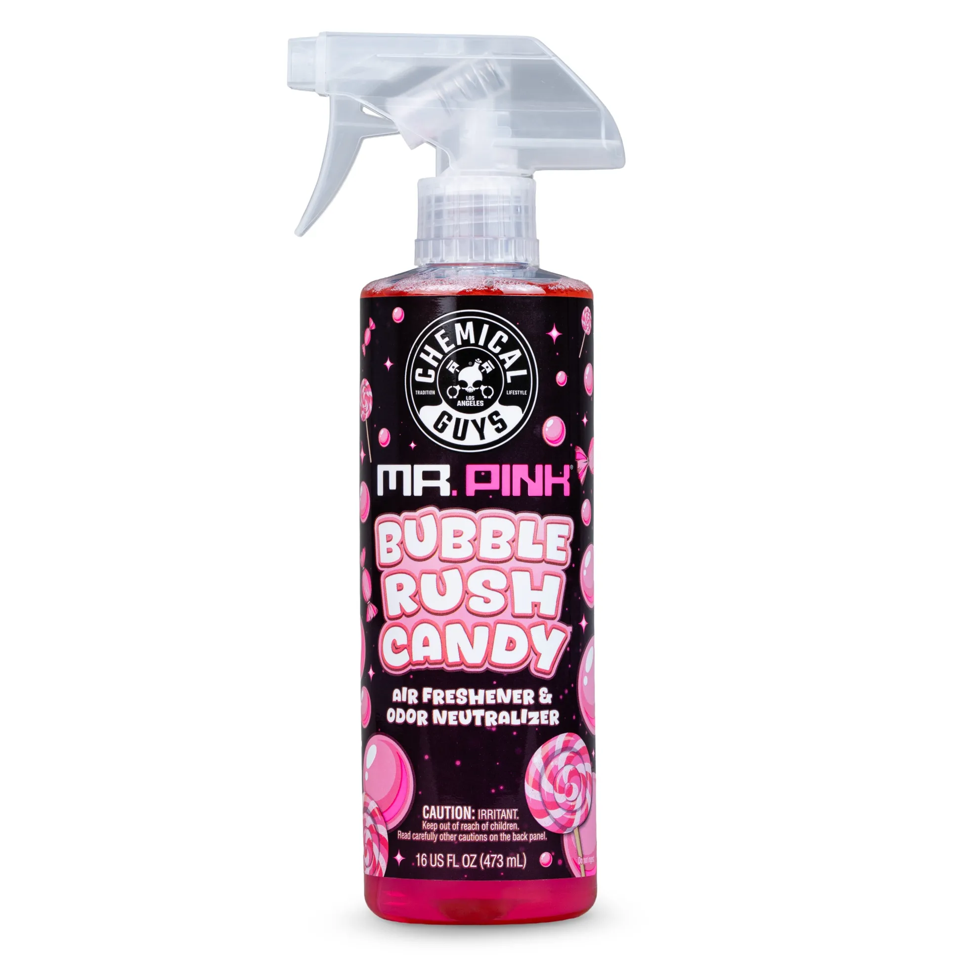 Mr. Pink Bubble Rush Candy Air Freshener & Odor Neutralizer
