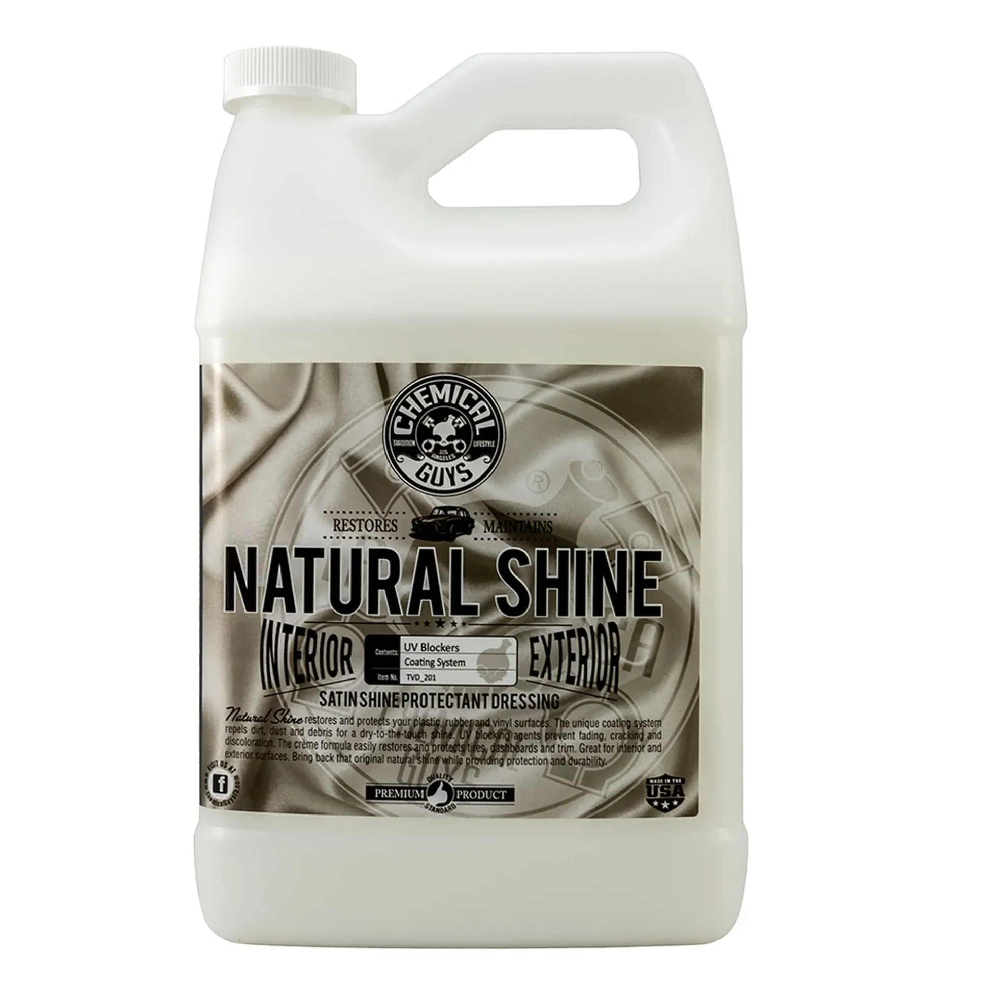 Natural Shine New Look Shine Plastic, Rubber, Vinyl Dressing