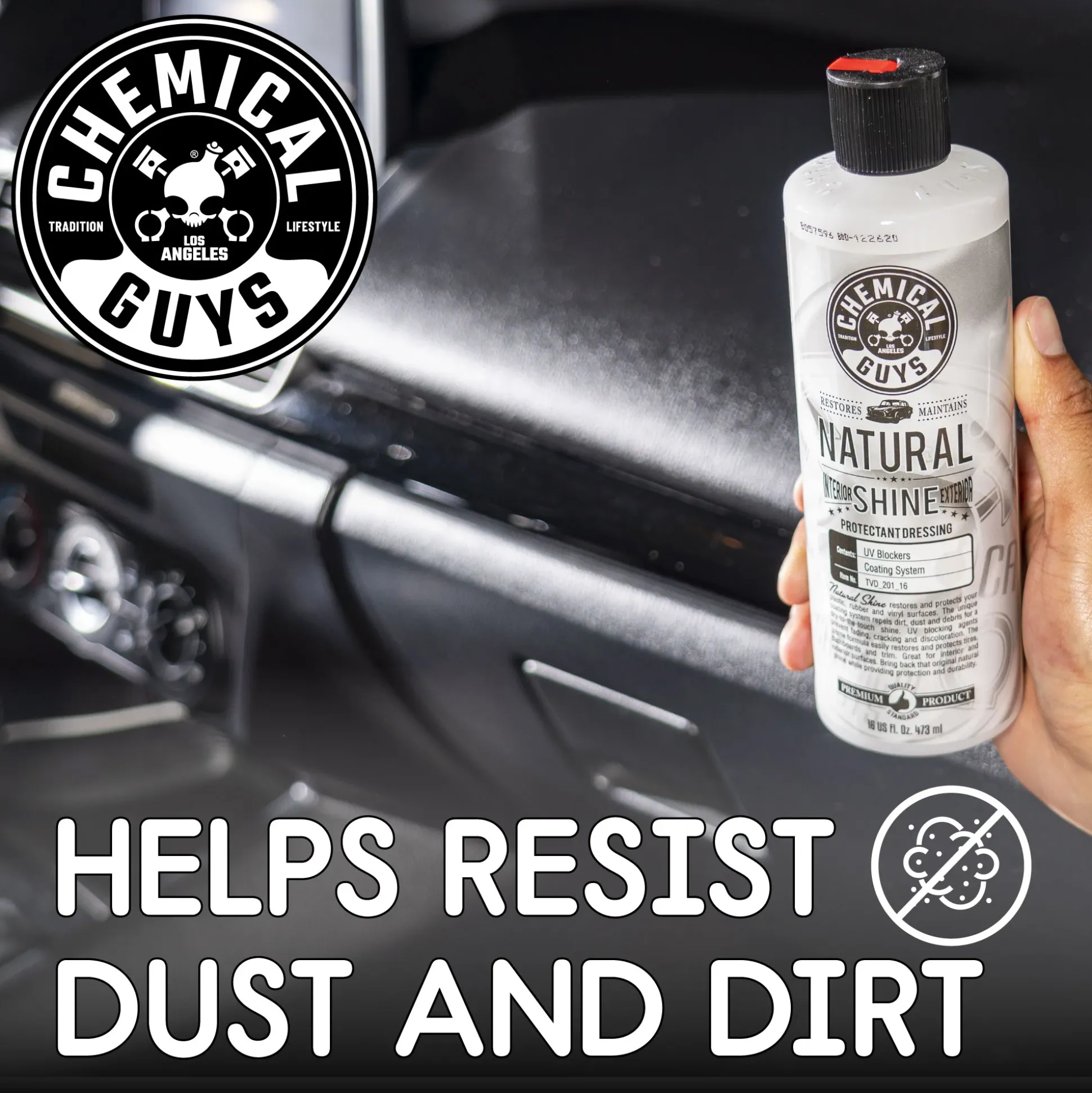 Natural Shine New Look Shine Plastic, Rubber, Vinyl Dressing