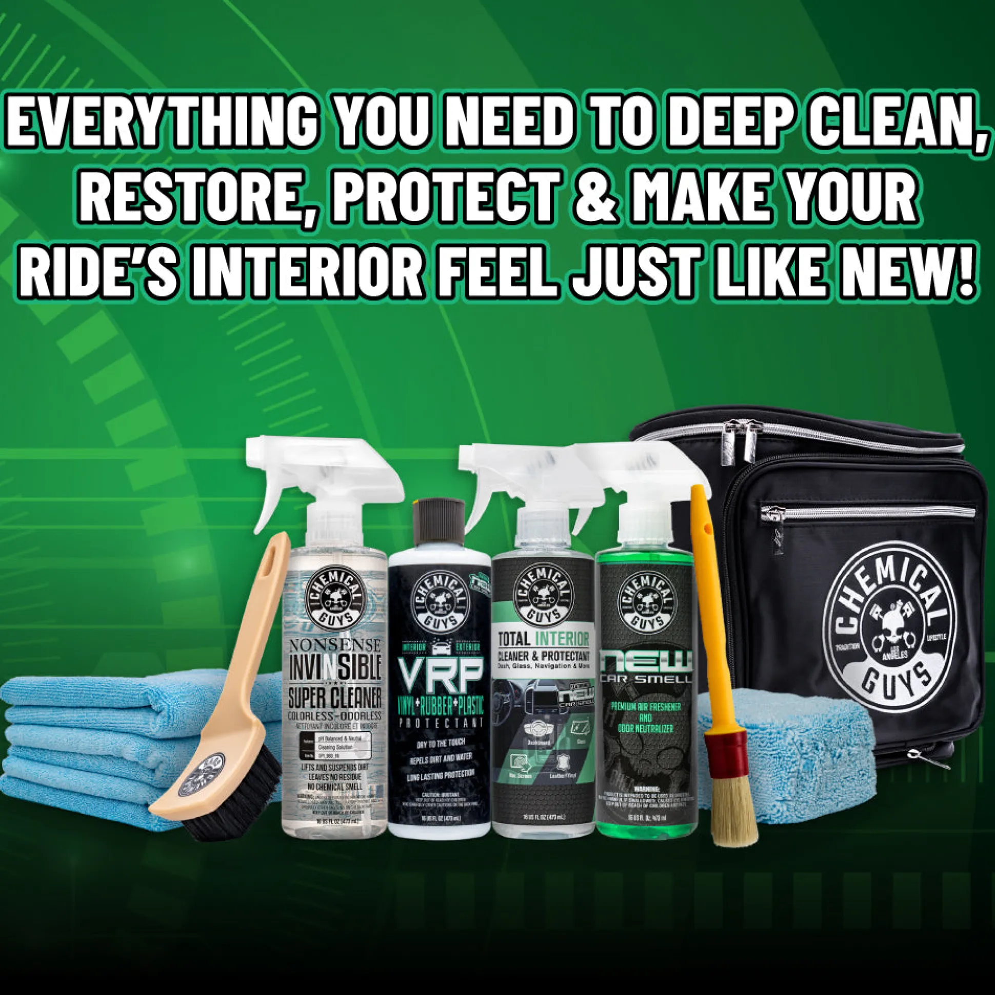 New Car Smell Deluxe Kit