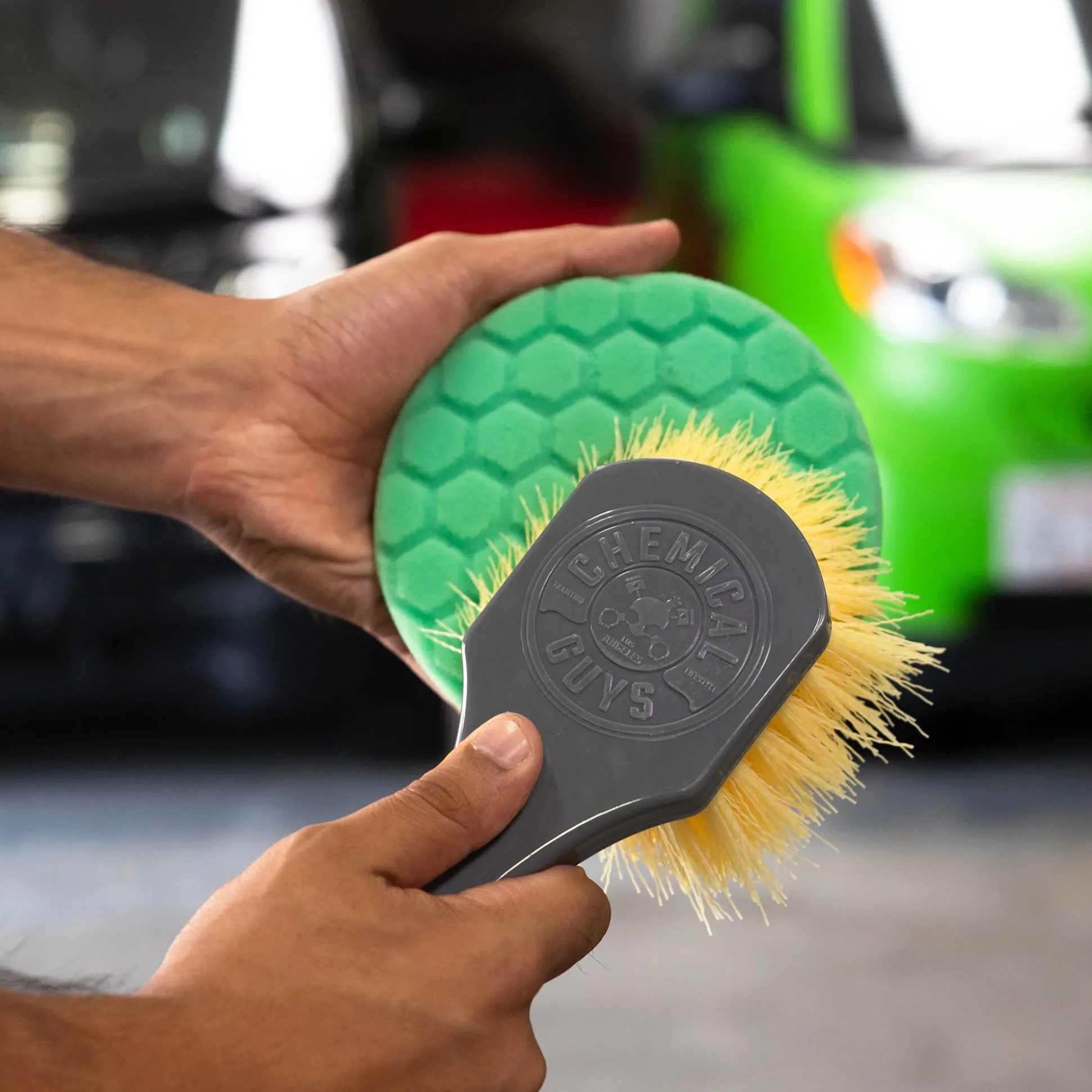 Nice & Stiff Heavy Duty Carpet & Interior Brush