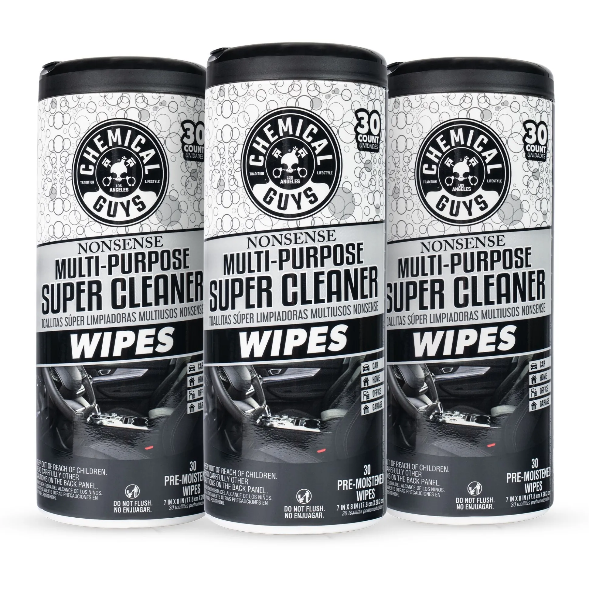 Nonsense Multi-Purpose Super Cleaner Wipes 3-Pack Kit