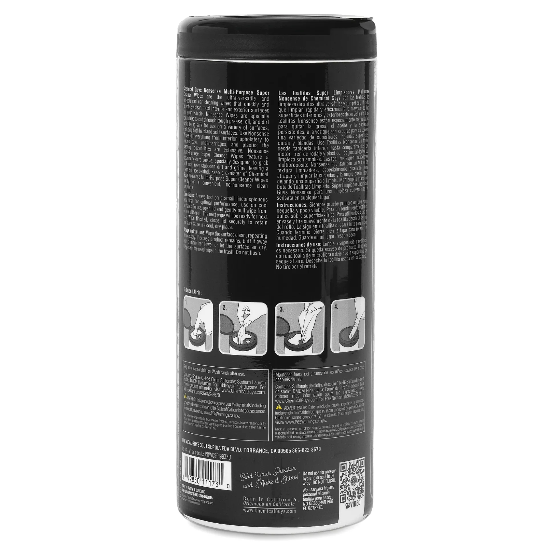Nonsense Multi-Purpose Super Cleaner Canister Wipes