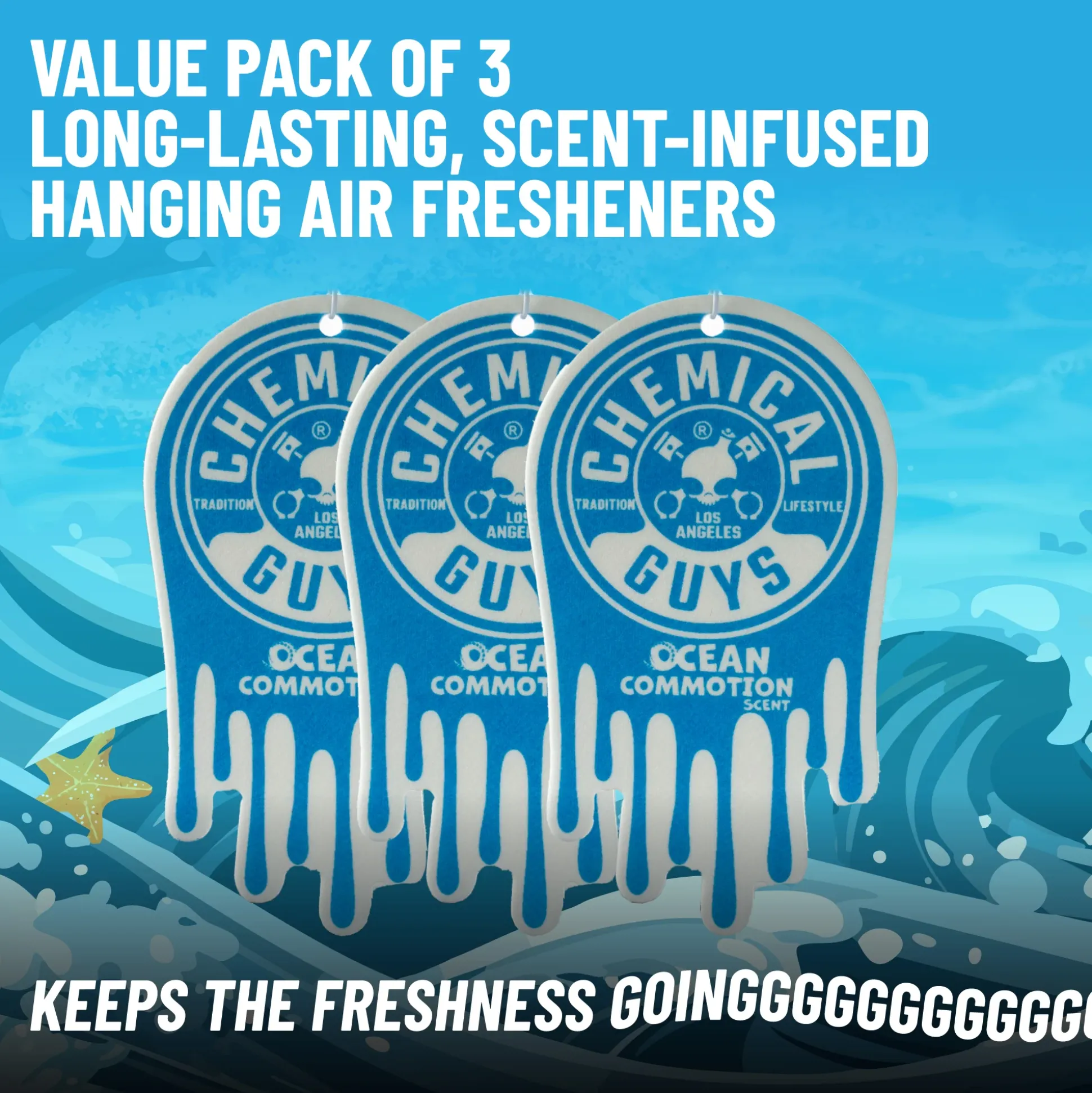 Ocean Commotion Hanging Air Freshener