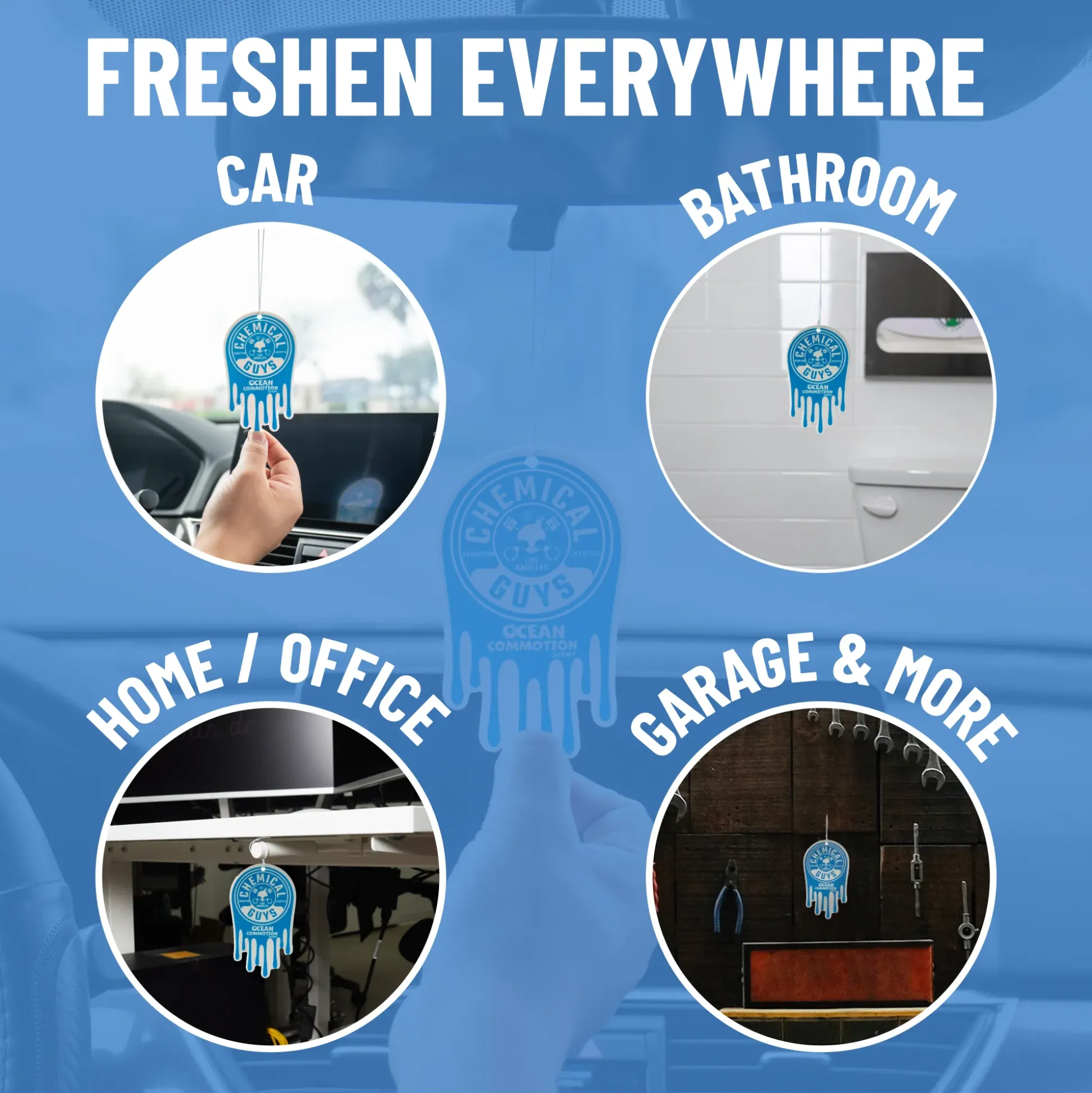 Ocean Commotion Hanging Air Freshener
