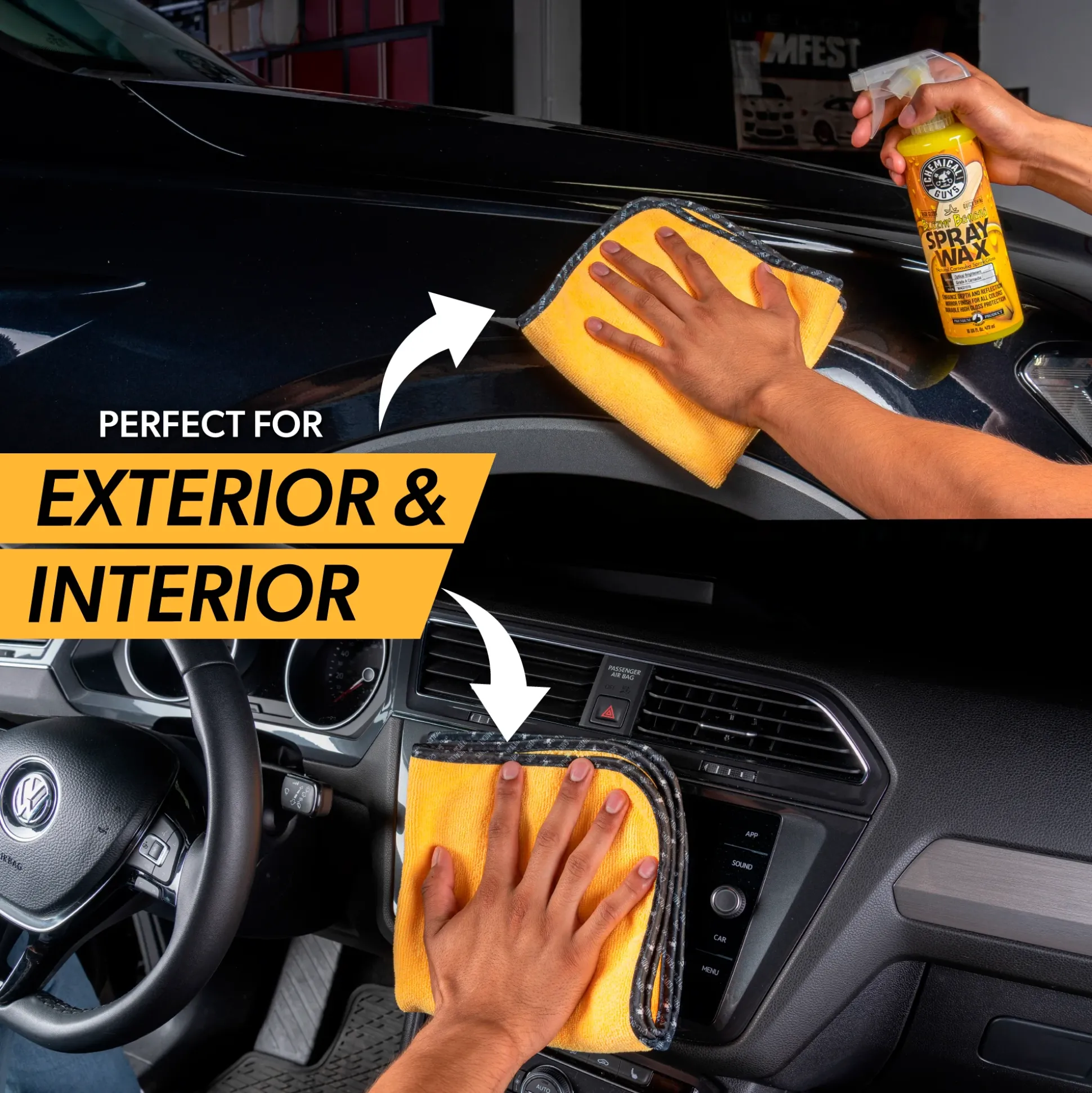 Professional Grade Microfiber Towels