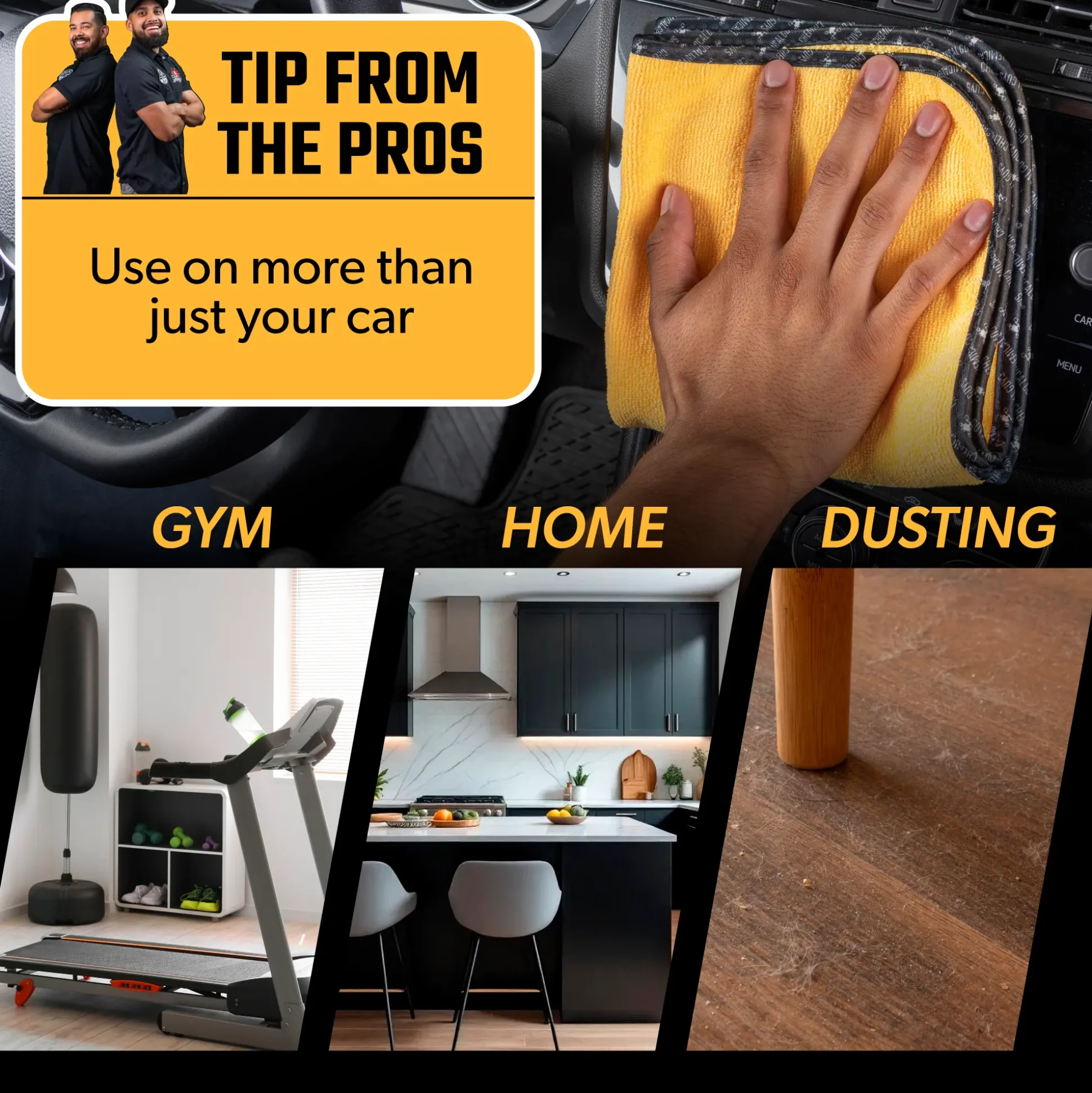Professional Grade Microfiber Towels