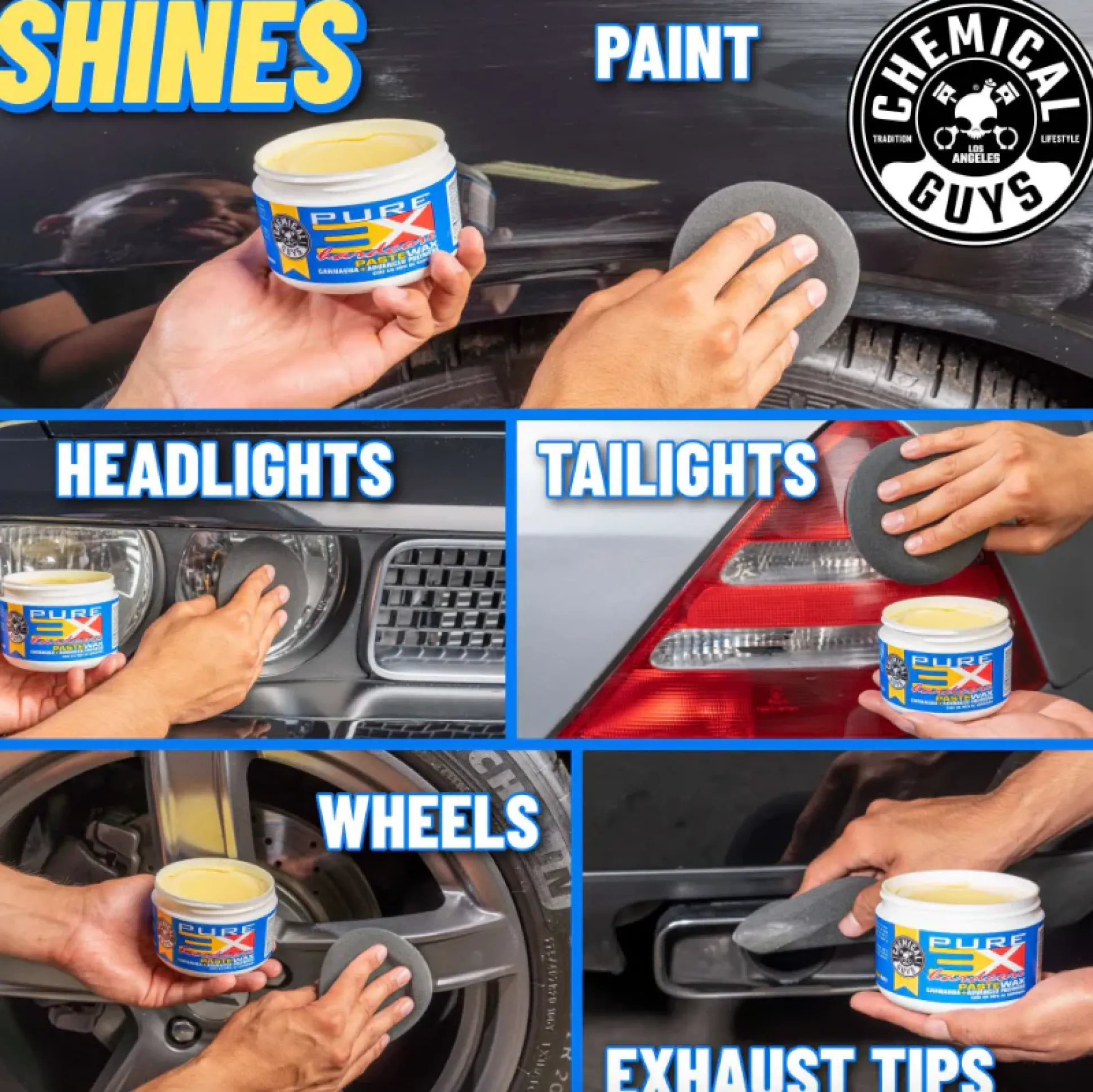 Pure 3X Hardcore Carnauba Paste Wax