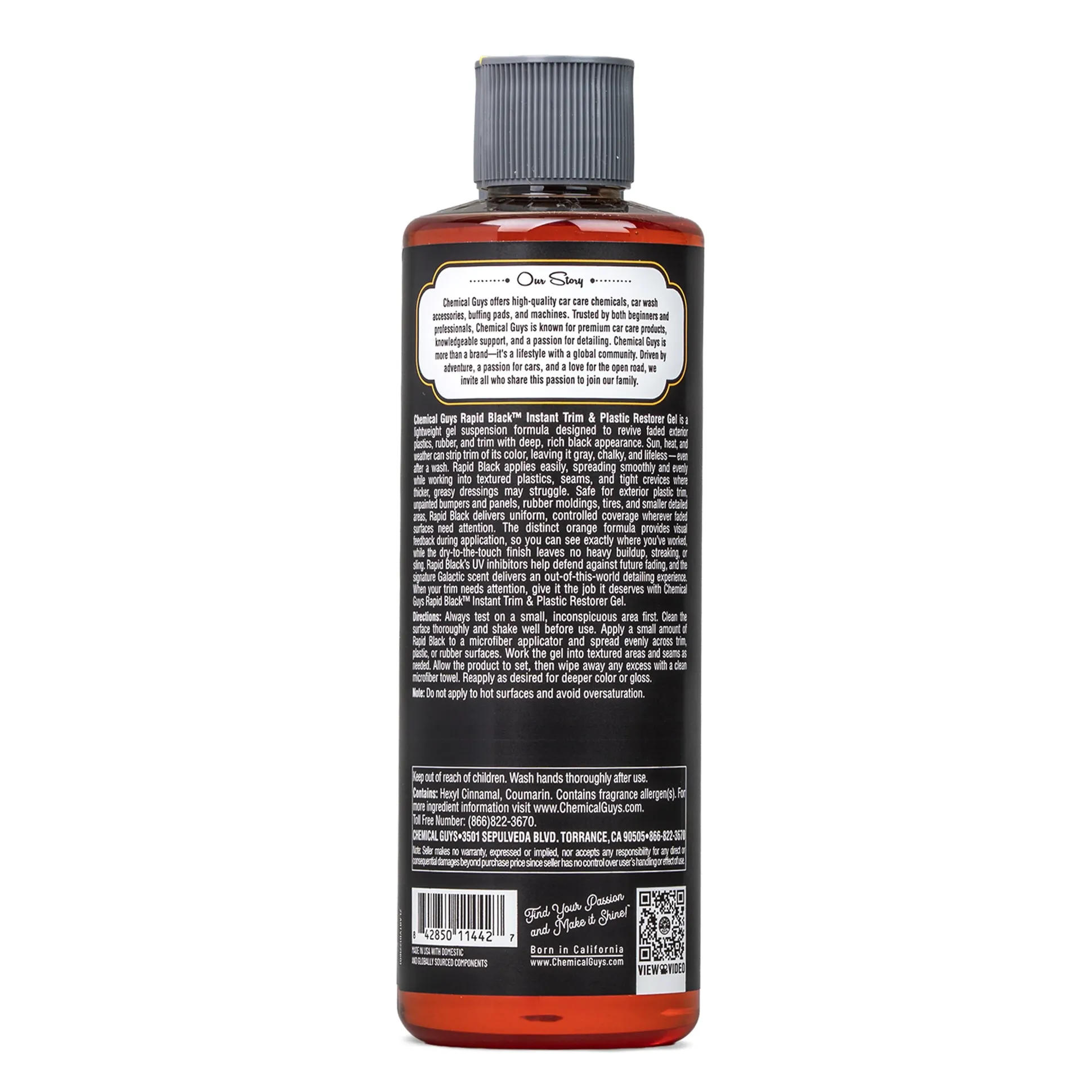 Rapid Black Trim & Plastic Restorer