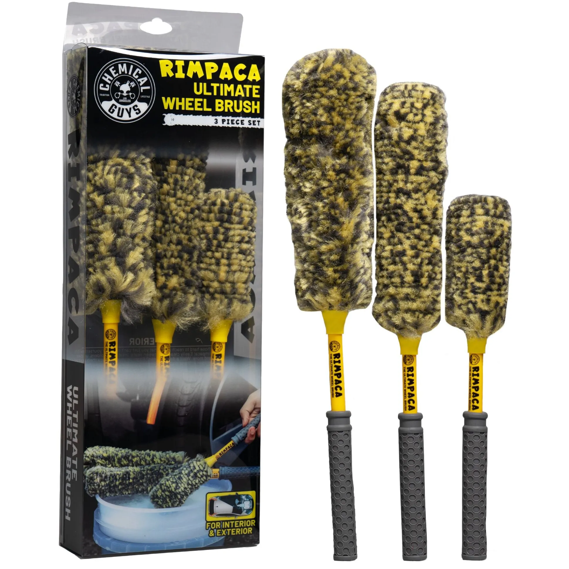 Rimpaca Ultimate Wheel Brush Set (3 Pcs)