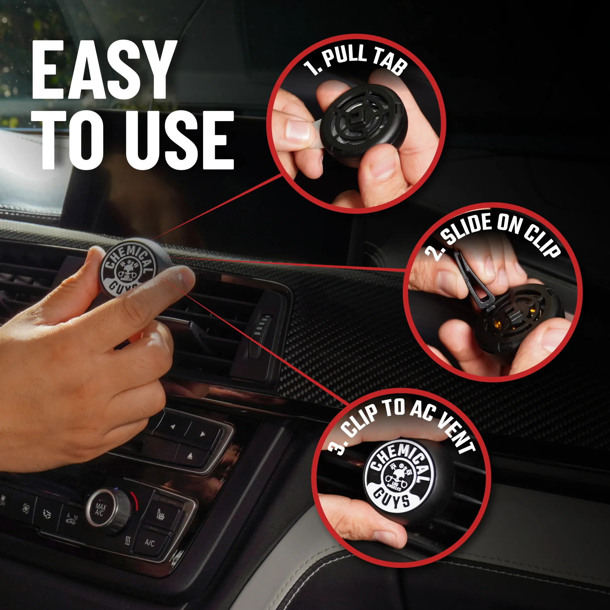 Signature Scent Vent Clip Air Freshener