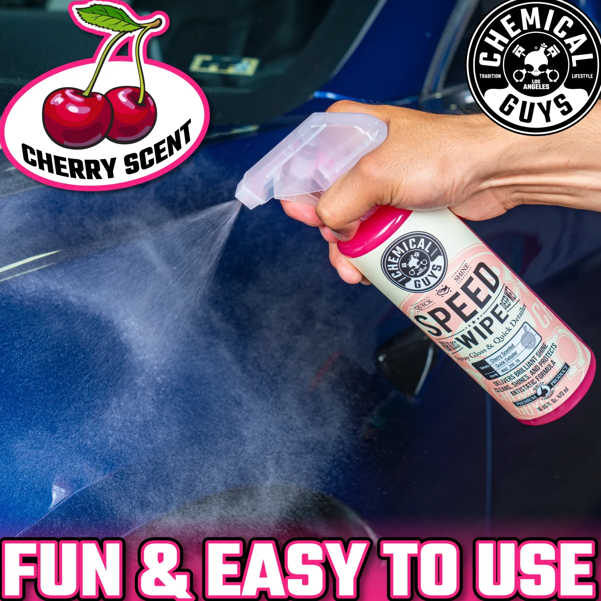Speed Wipe Quick Detailer & High Shine Spray Gloss