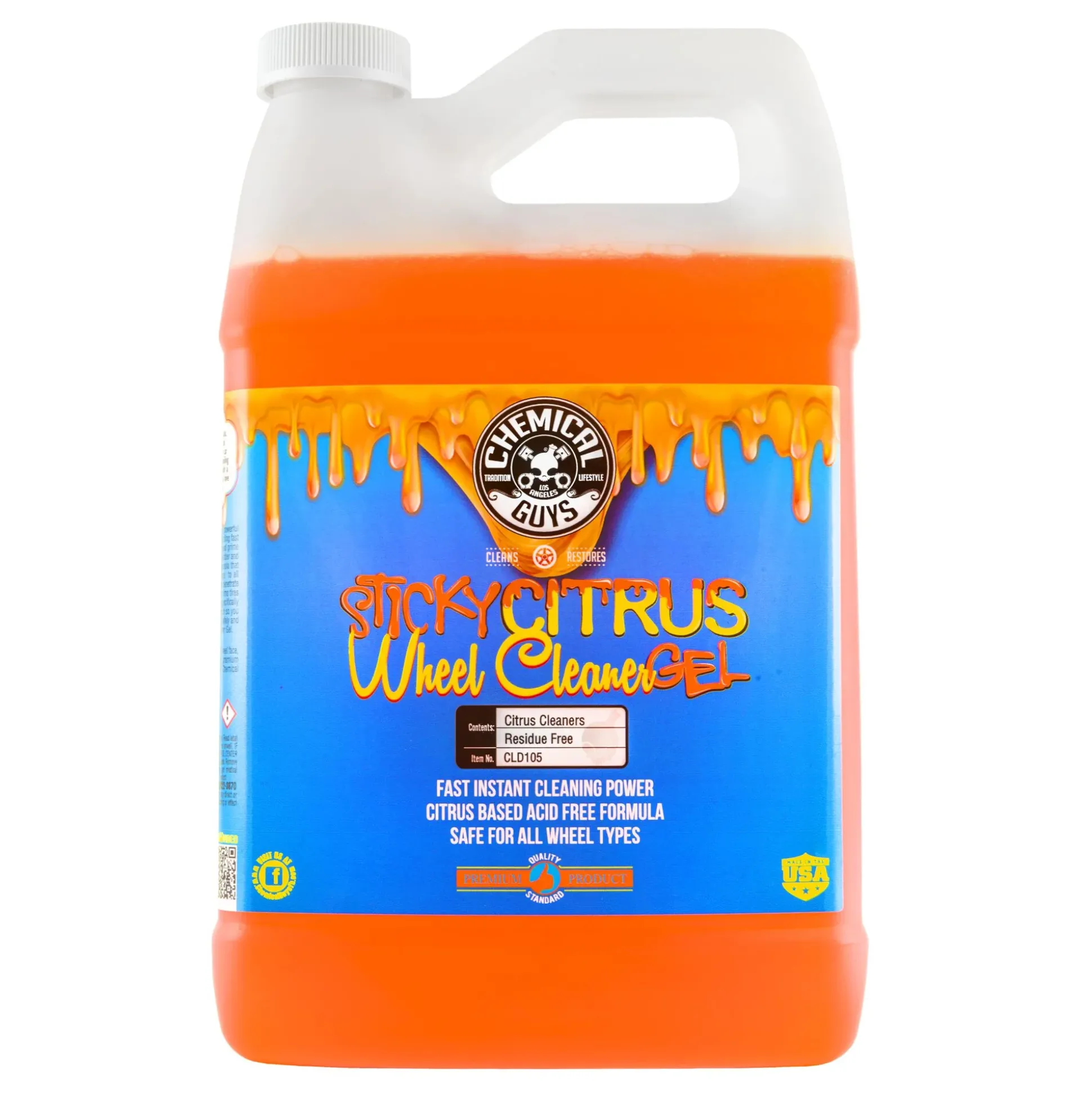 Sticky Citrus Wheel Cleaner Gel