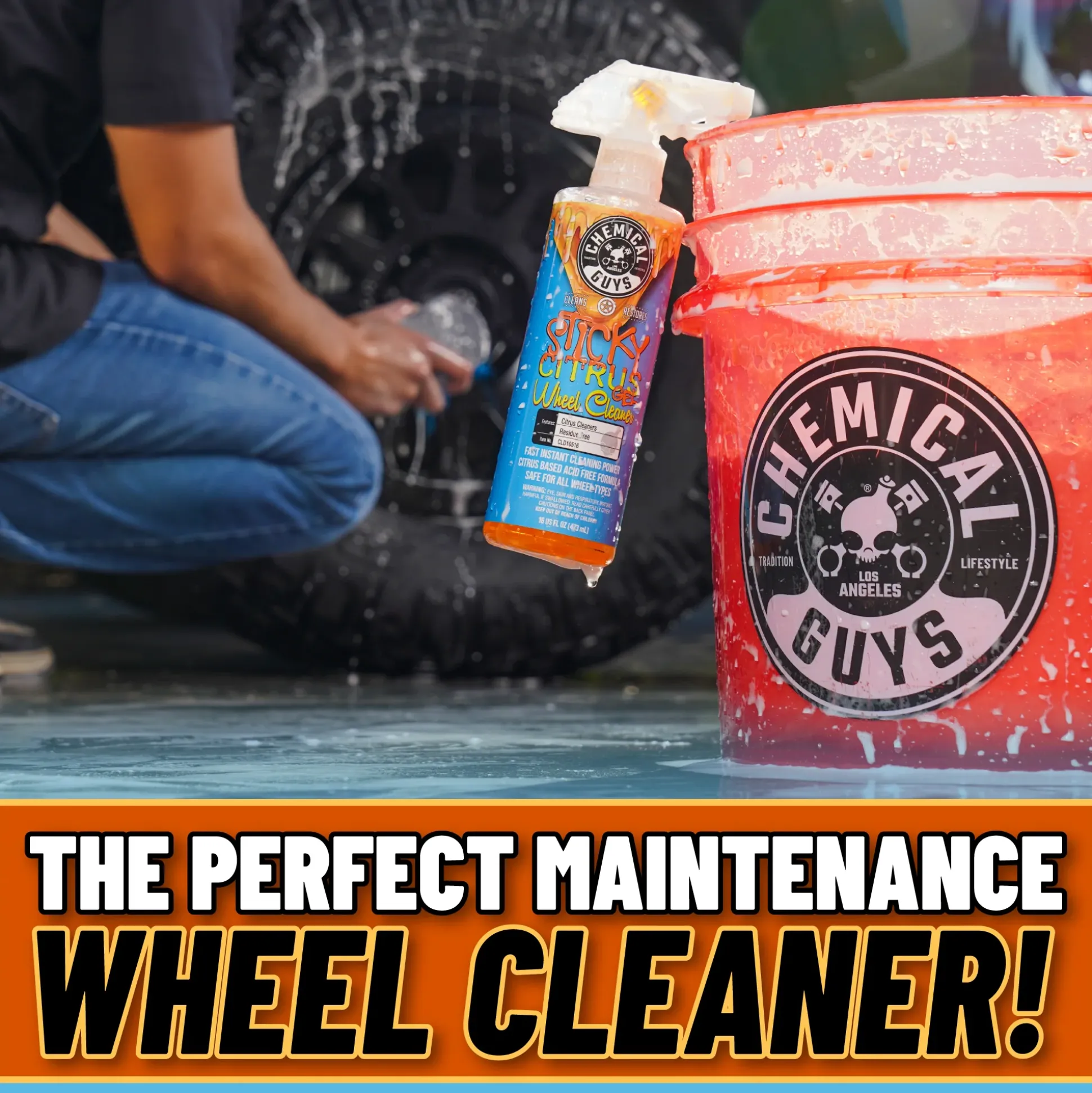Sticky Citrus Wheel Cleaning Concentrate Bundle
