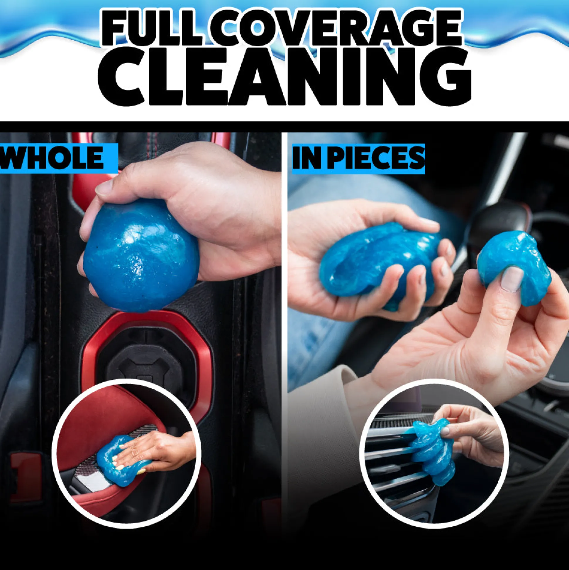 Sticky Icky Car Cleaning Gel 4-Pack