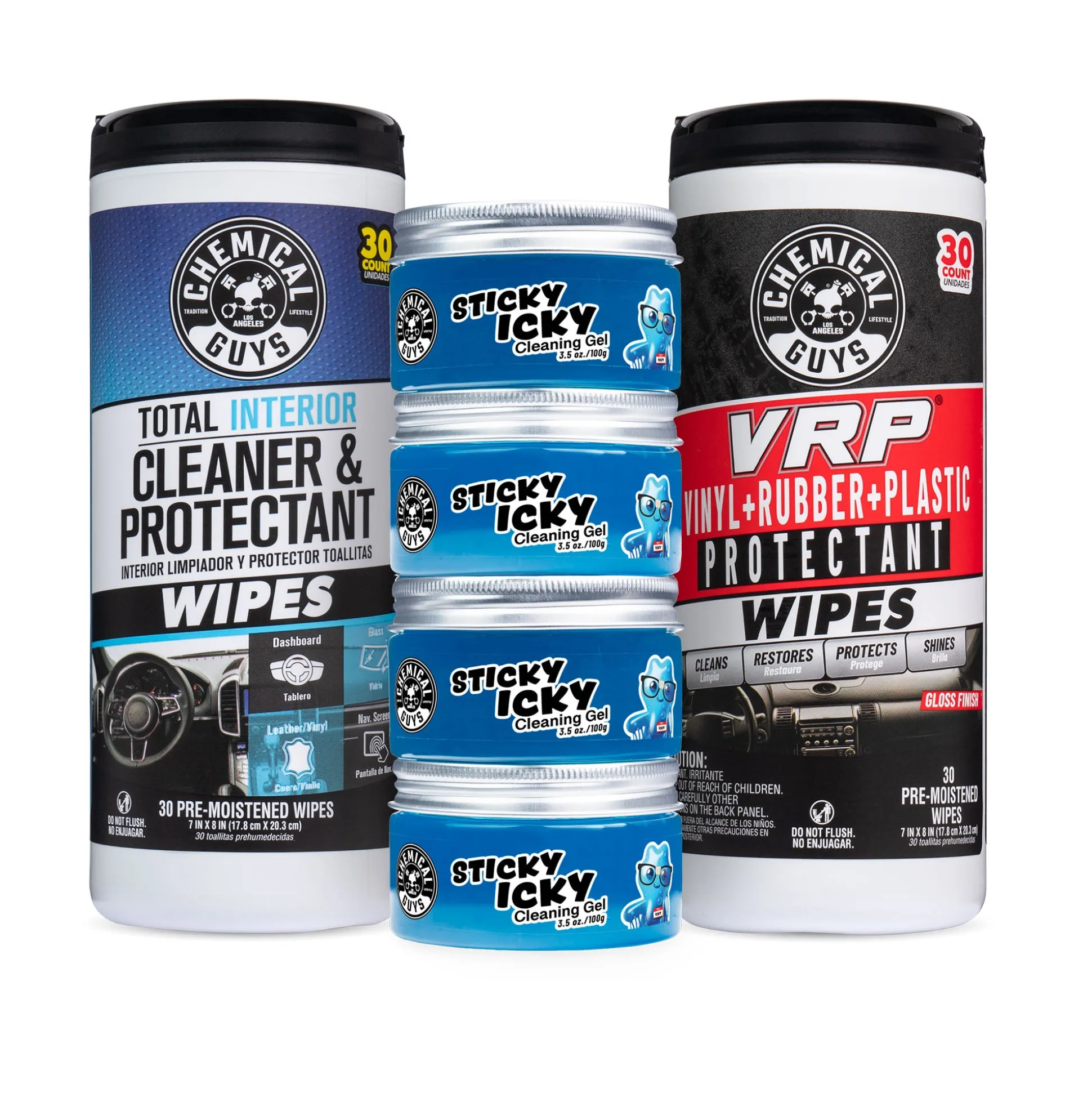 Sticky Icky Wipes Kit