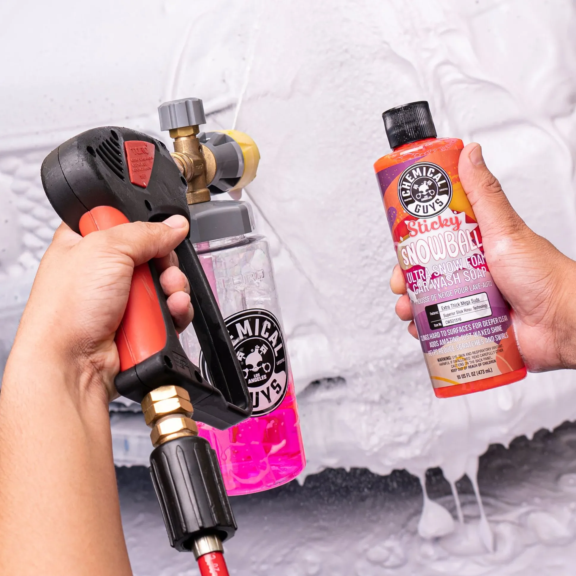 Sticky Snowball Ultra Snow Foam Car Wash