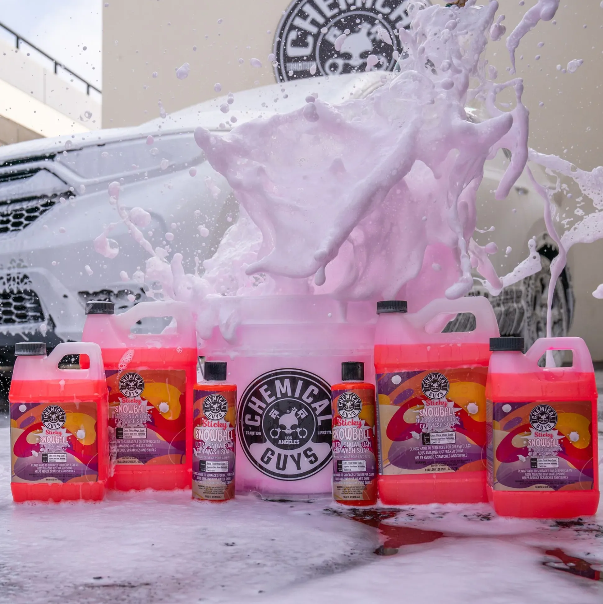 Sticky Snowball Ultra Snow Foam Car Wash